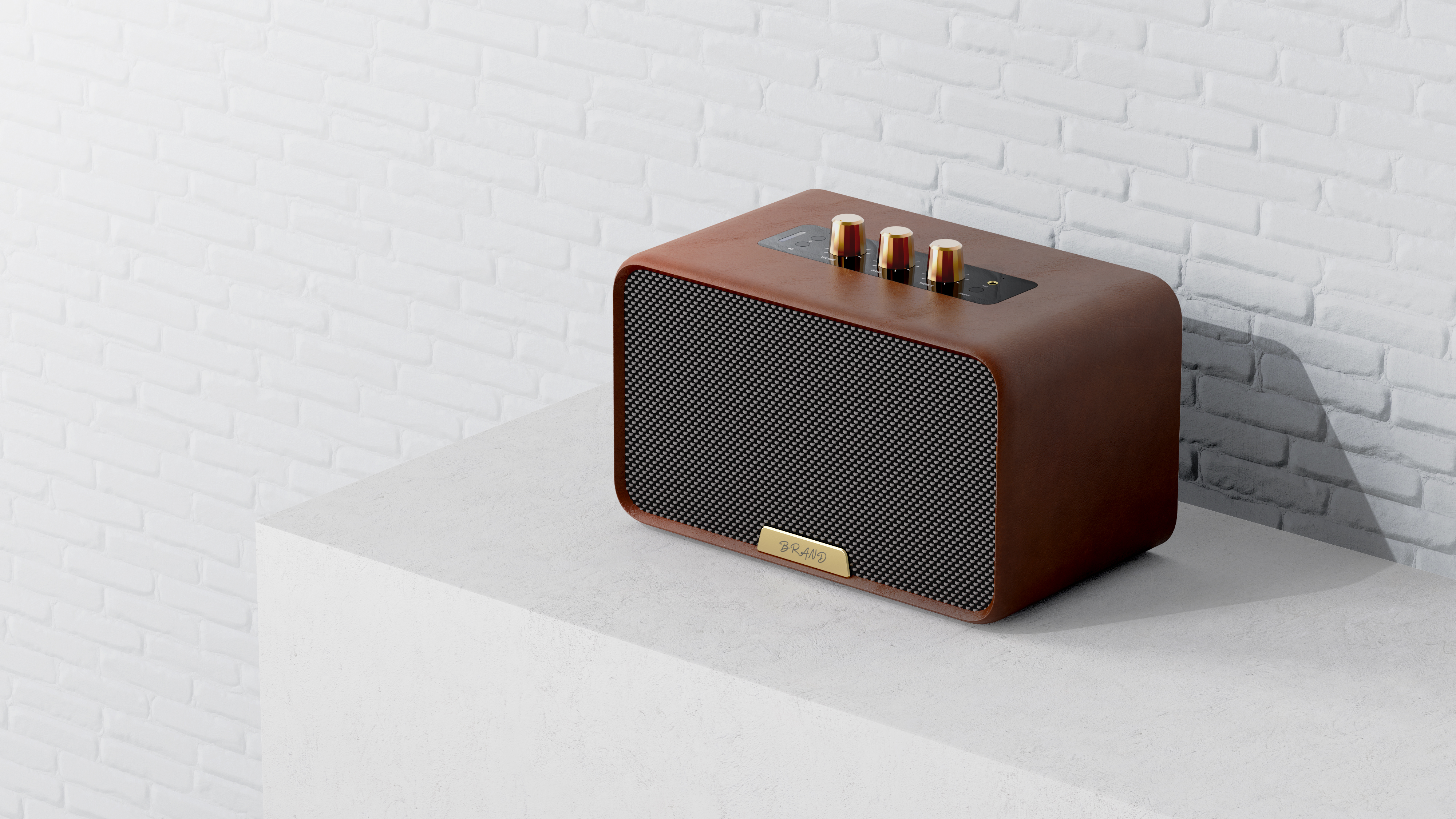 Bluetooth Speaker ，Intelligent digital，Retro speaker，