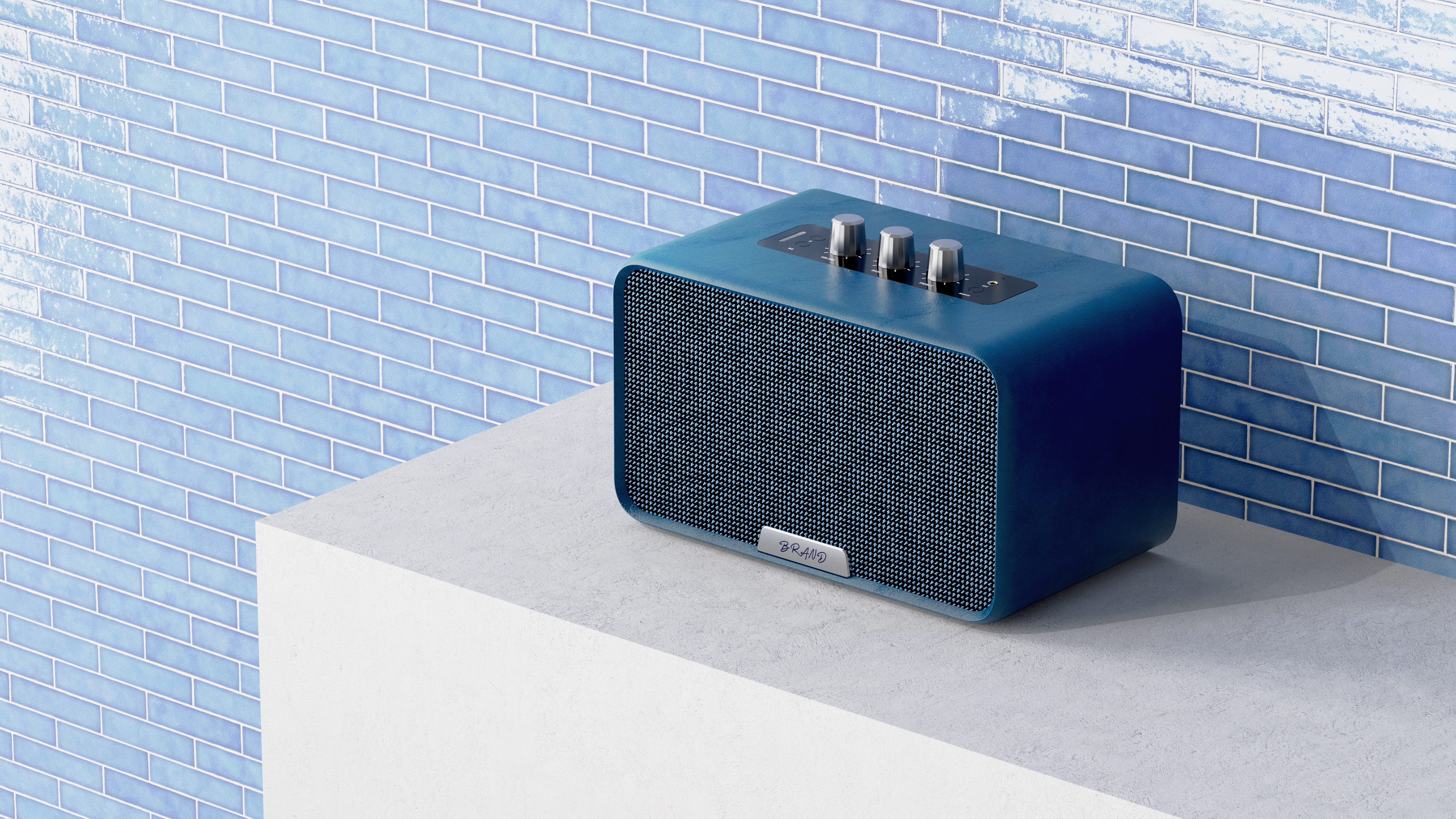 Bluetooth Speaker ，Intelligent digital，Retro speaker，