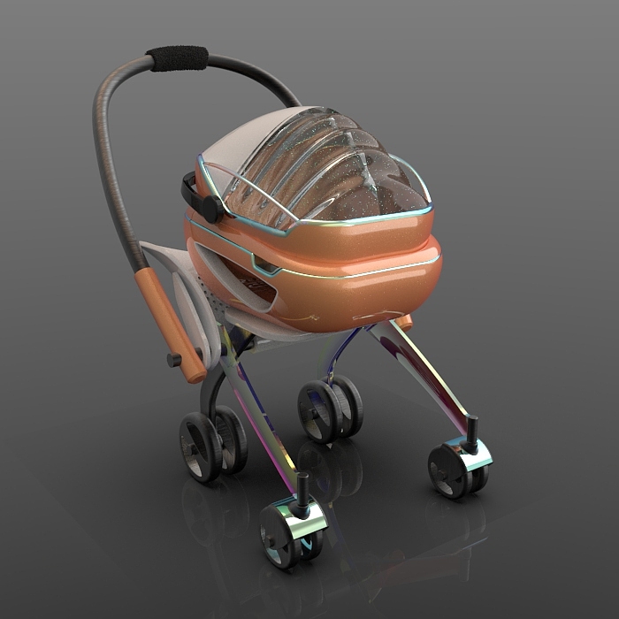 Bionic shell, safety seat, modular，