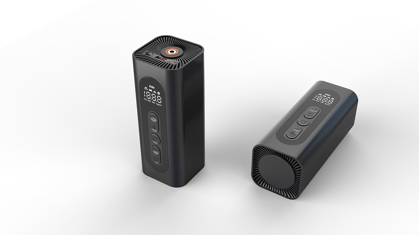 Simple intelligent portable bag inflator，