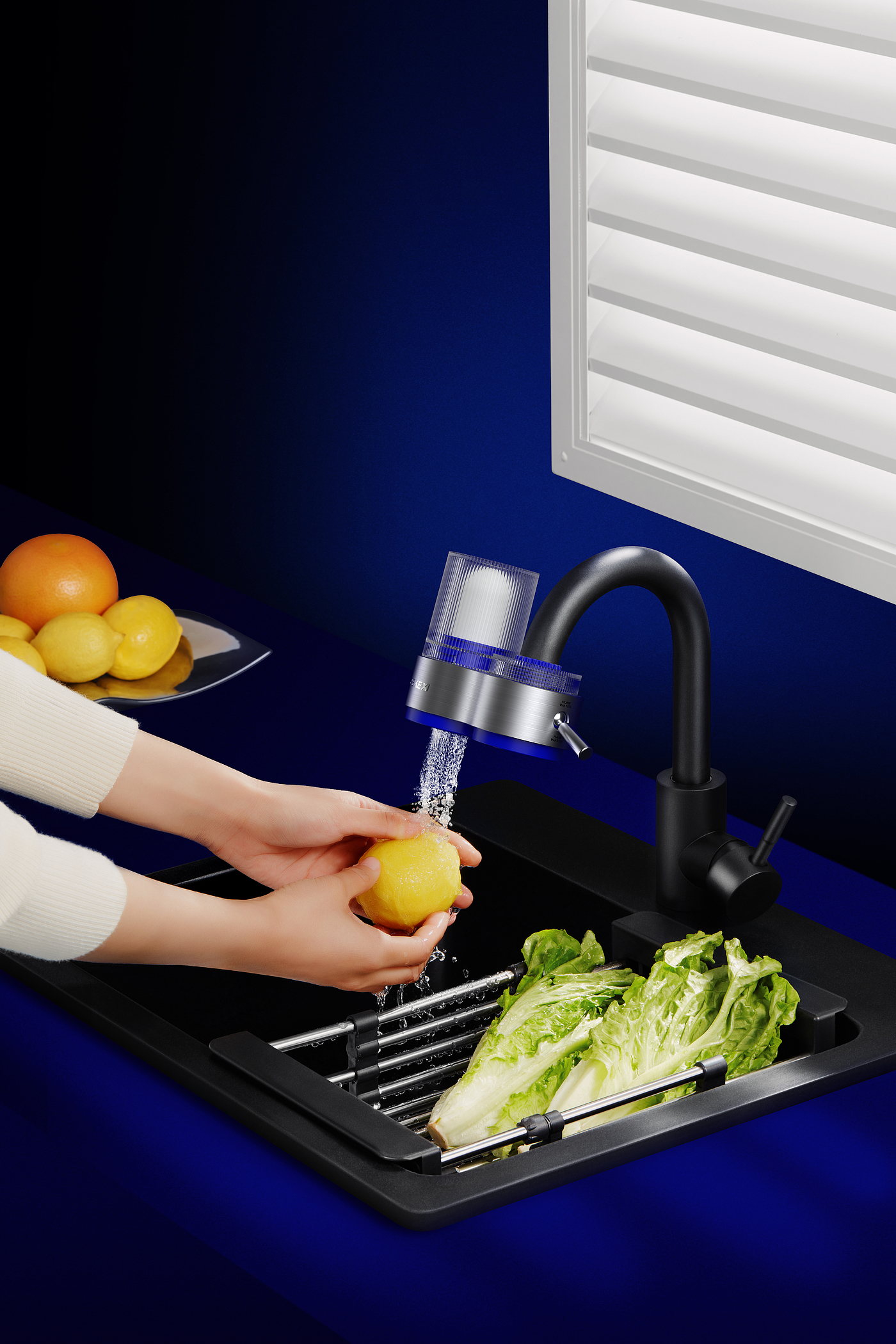 water tap，Clean faucet，Filter faucet，Kitchen appliances，household electrical appliances，Water purifier，Industry，3d，