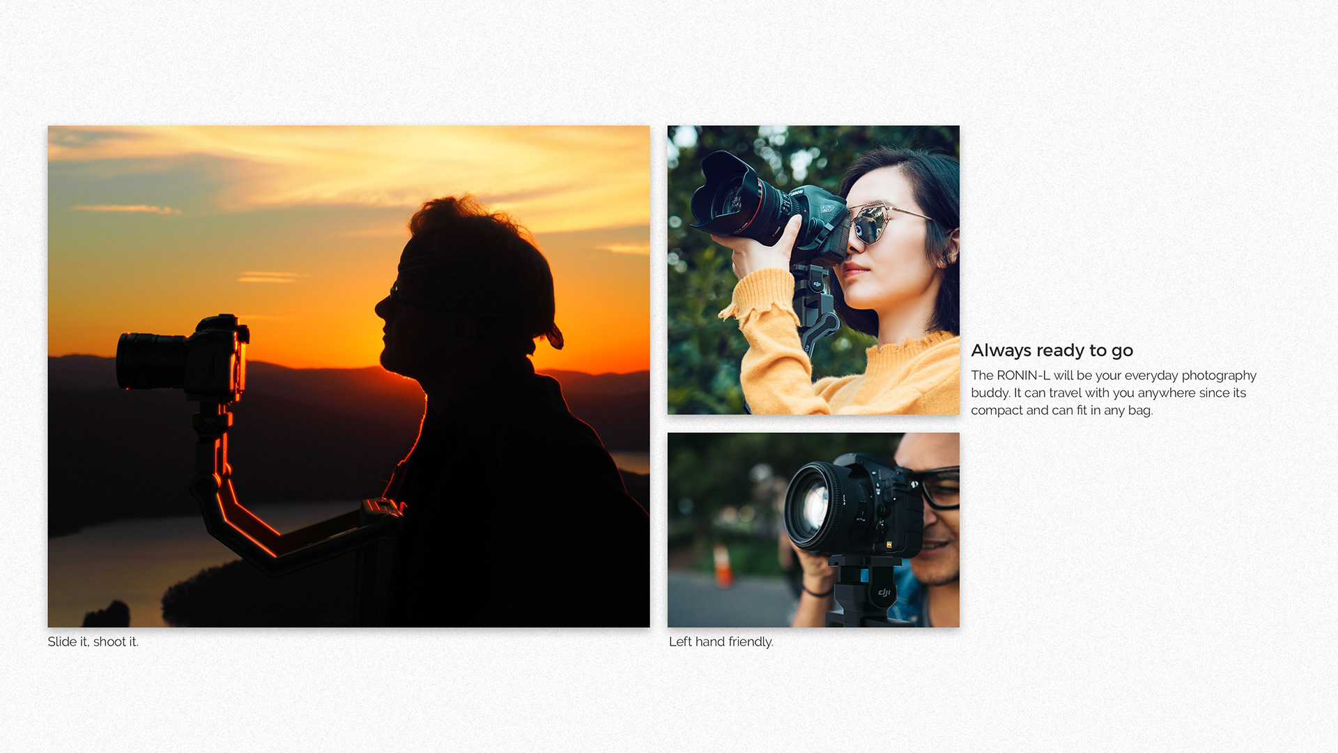 camera，stabilizer，Ronin-L，