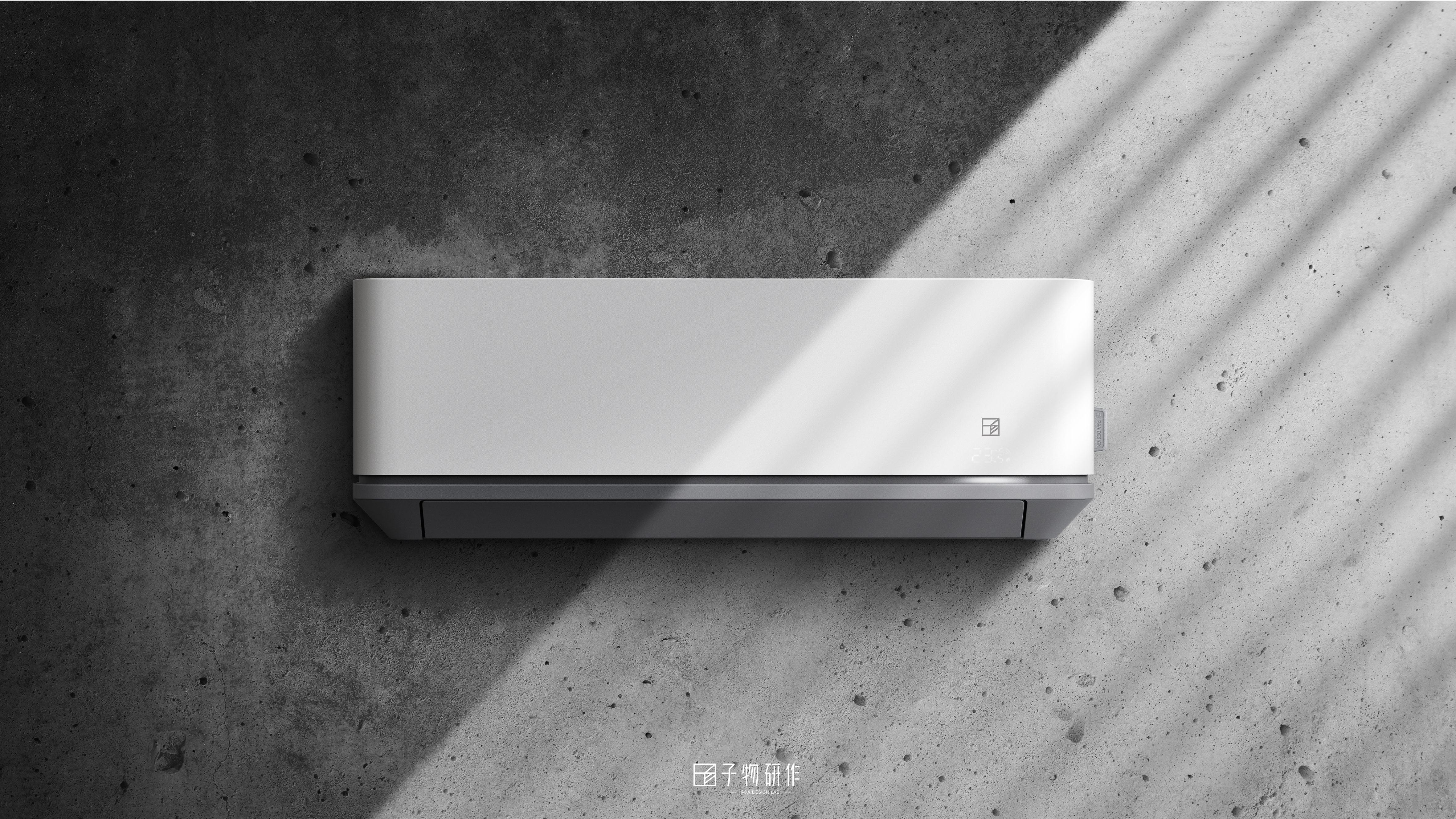 Home Appliances, Wall Hanging Air Conditioning, Industrial Design, Product Design, Concept，