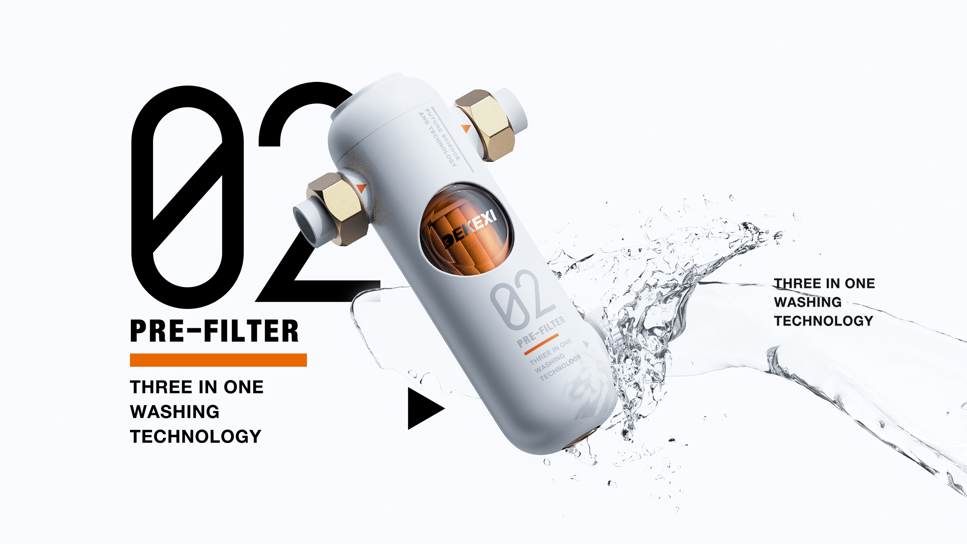 Water purifier，Clean faucet，Kitchen appliances，industrial design，3d，