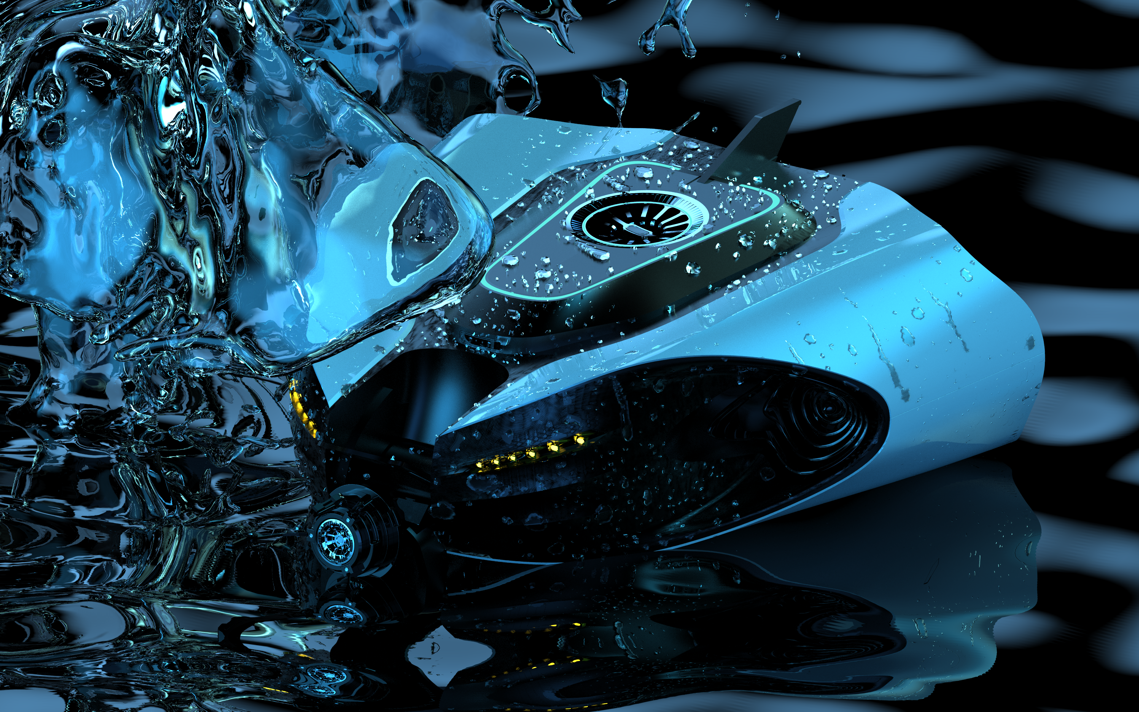 robot，Underwater，Grab，