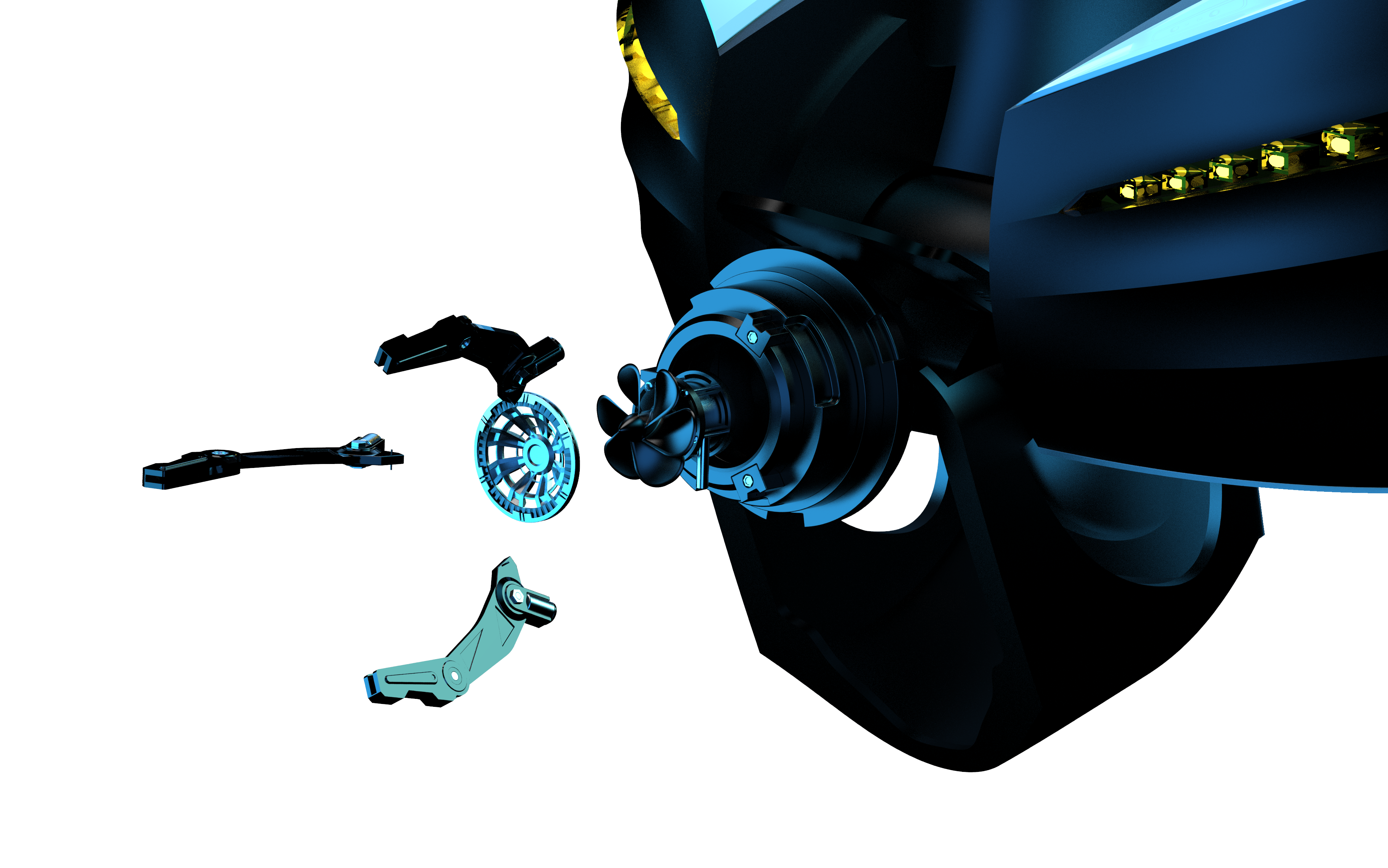 robot，Underwater，Grab，