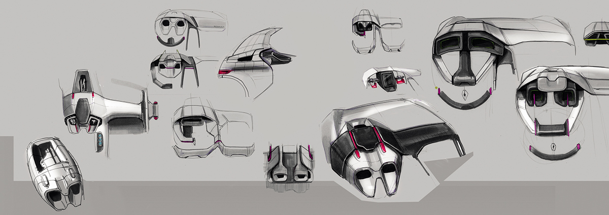 renault，vehicle，Renault，industrial design，