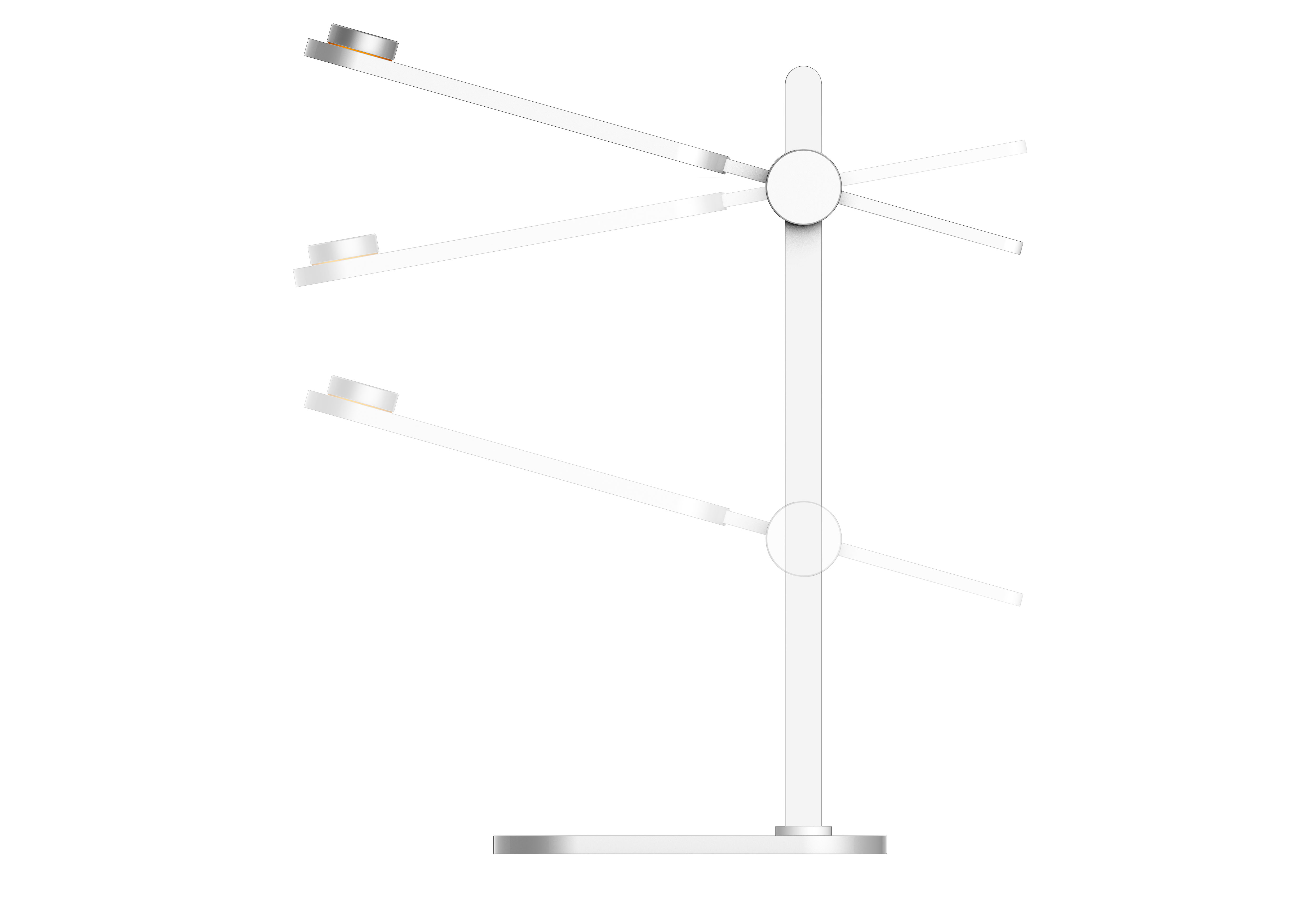 Intelligent eye protection desk lamp, wireless charging，