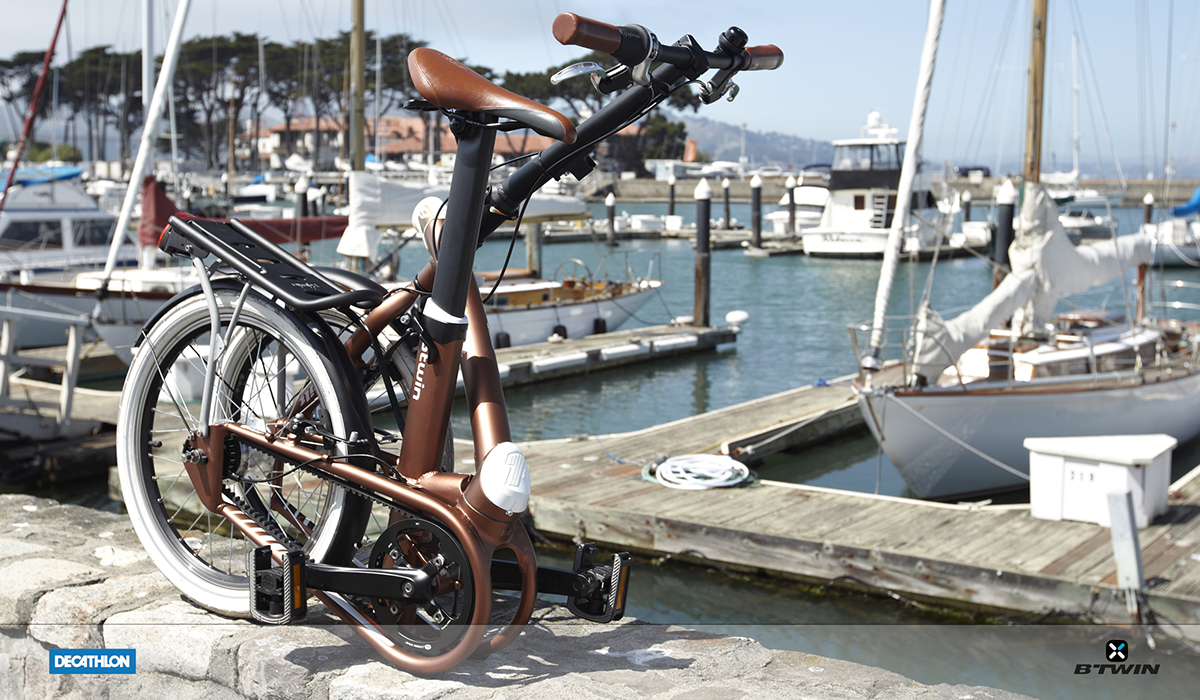 industrial design，vehicle，Bicycle，BTWIN TILT，Decathlon ，