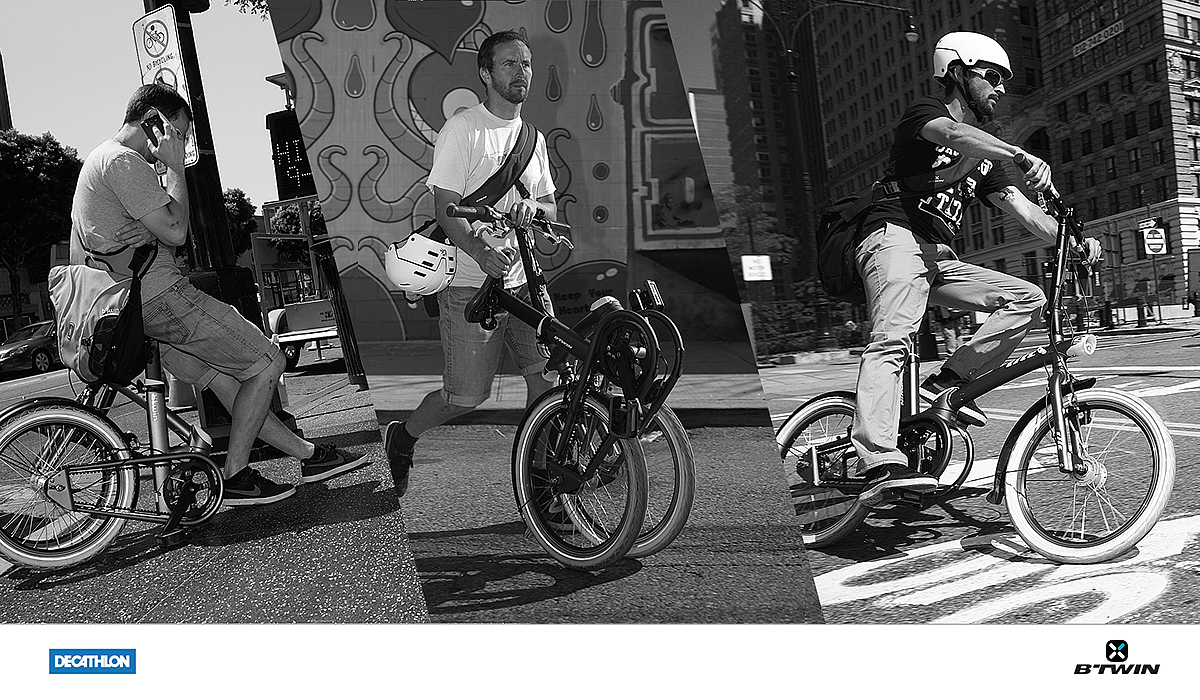 industrial design，vehicle，Bicycle，BTWIN TILT，Decathlon ，