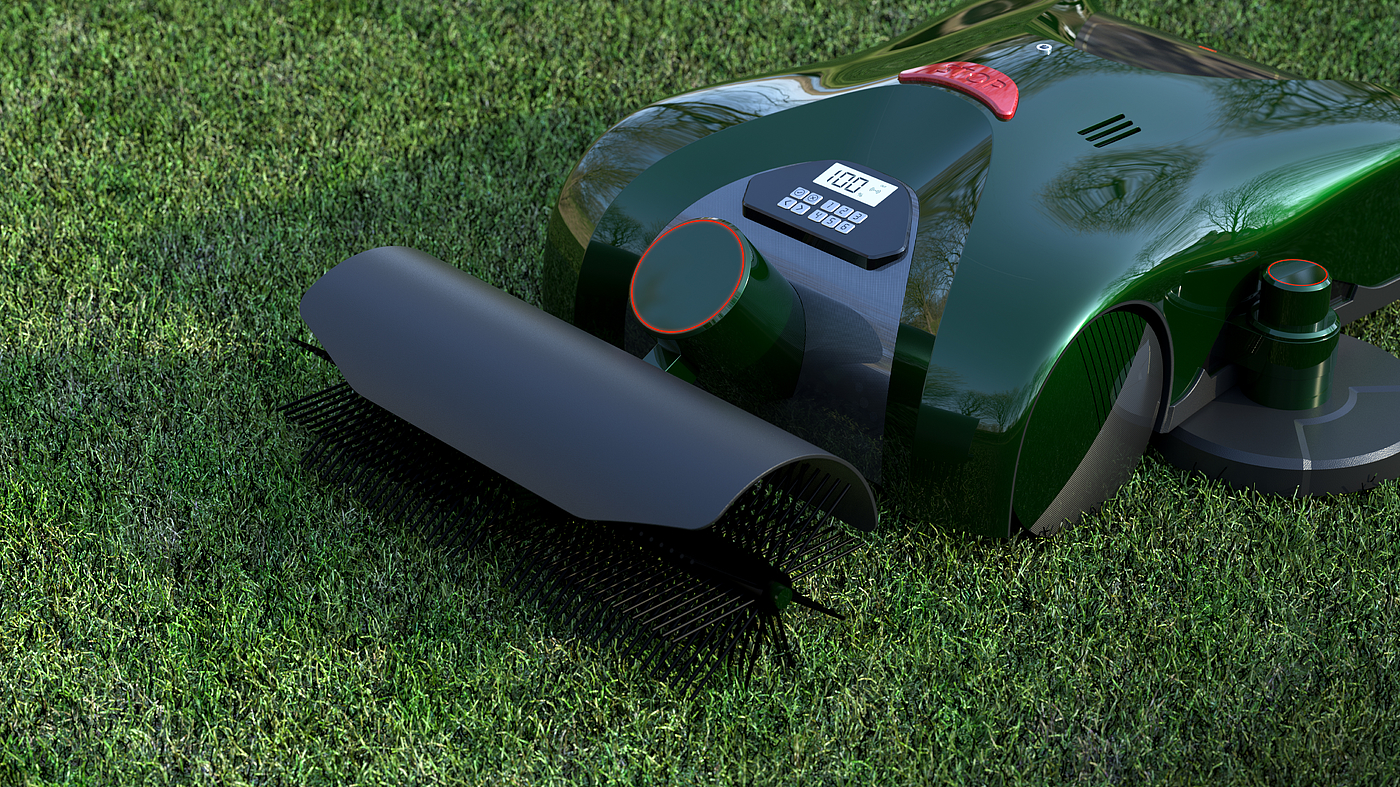 robot，lawn，garden，intelligence，Tools and equipment，modularization，industrial design，