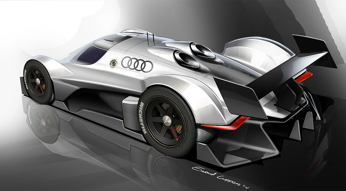 Hand drawn，vehicle，racing，industrial design，