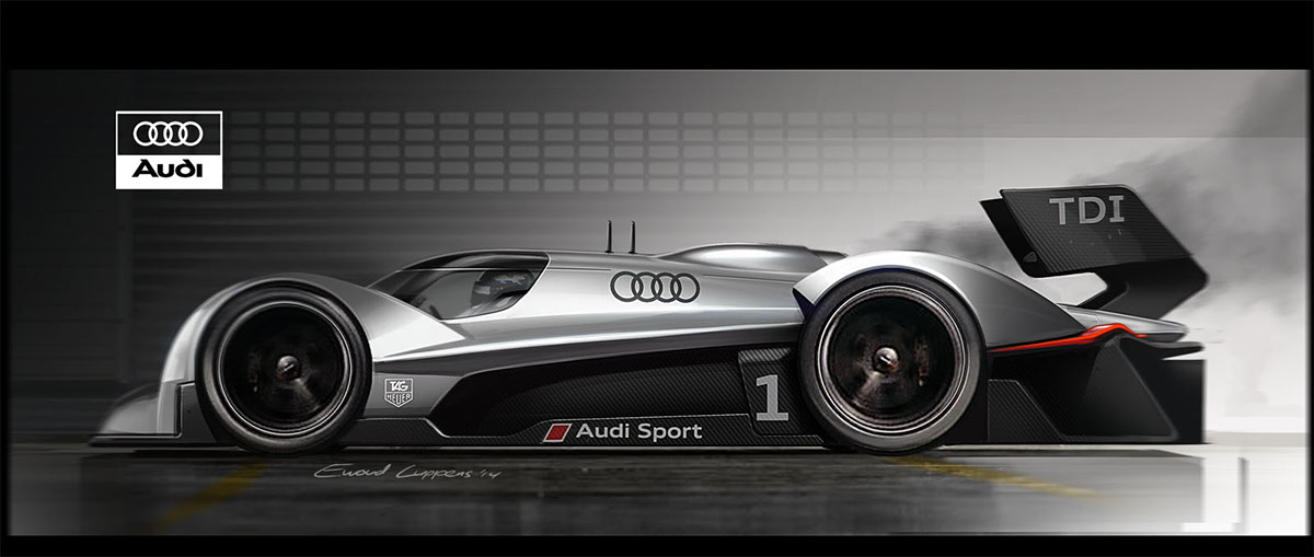 Hand drawn，vehicle，racing，industrial design，