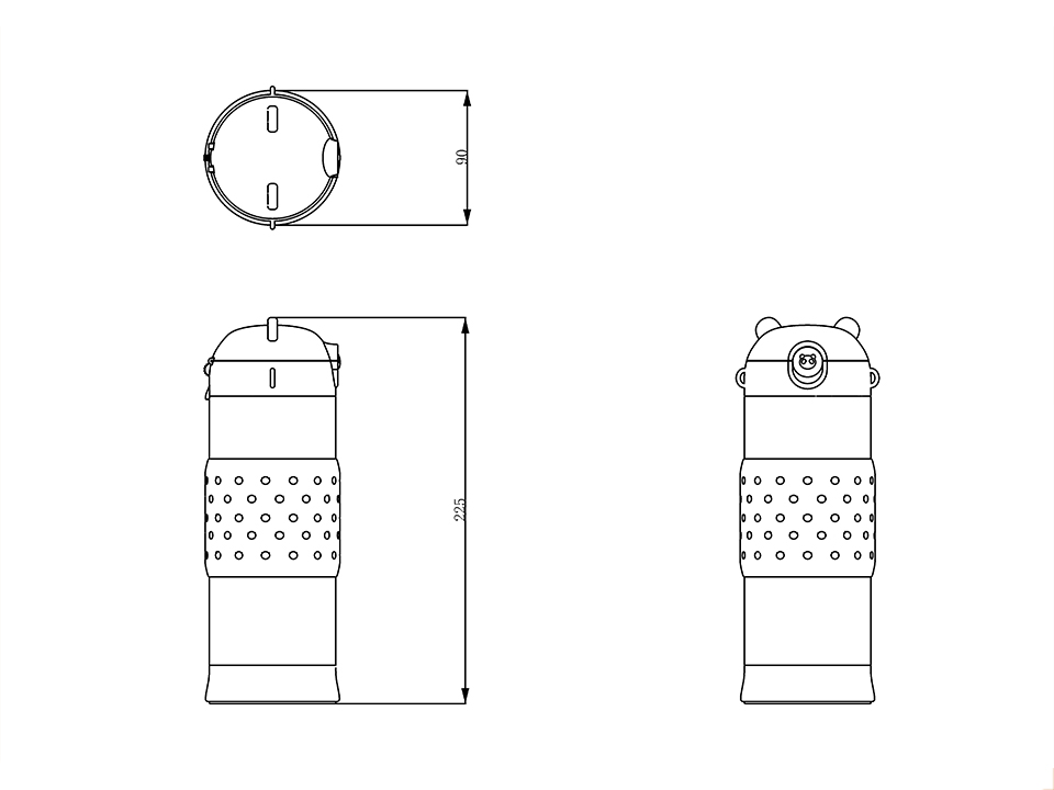 Water cup，bionics，panda，Daily Necessities，