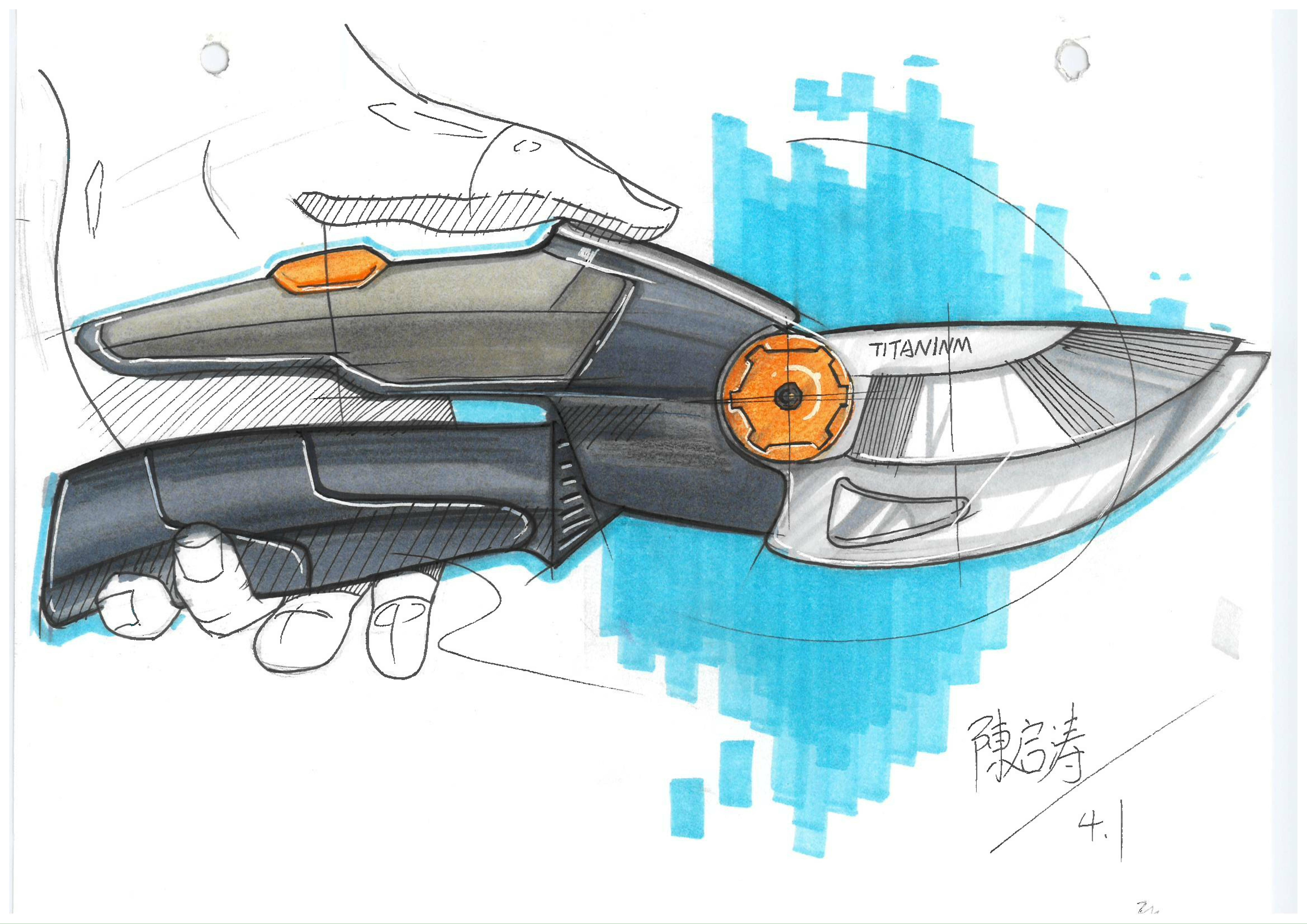 Hand drawn，Marker hand drawn，