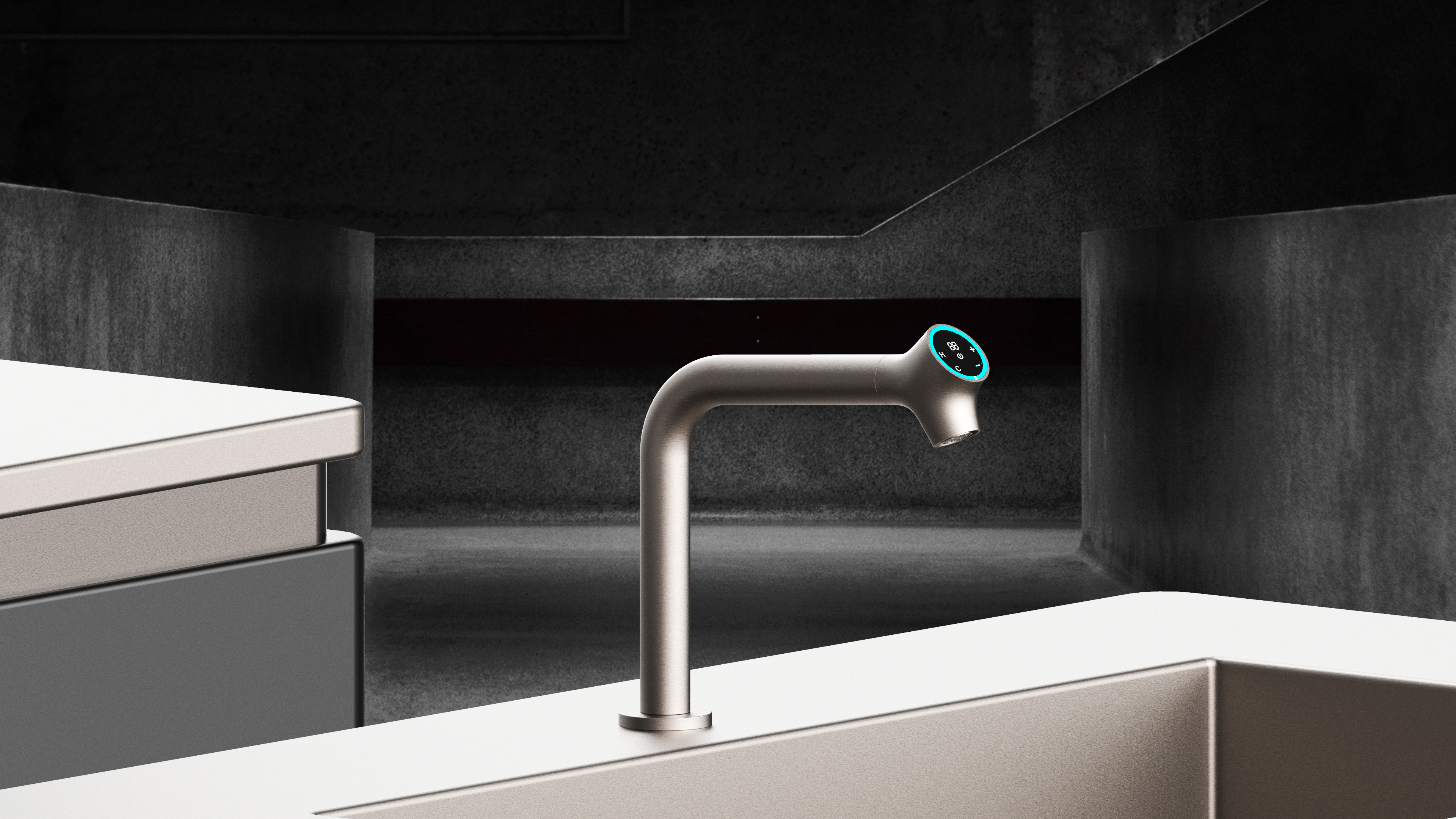 Intelligent faucet makes it understand you better.，