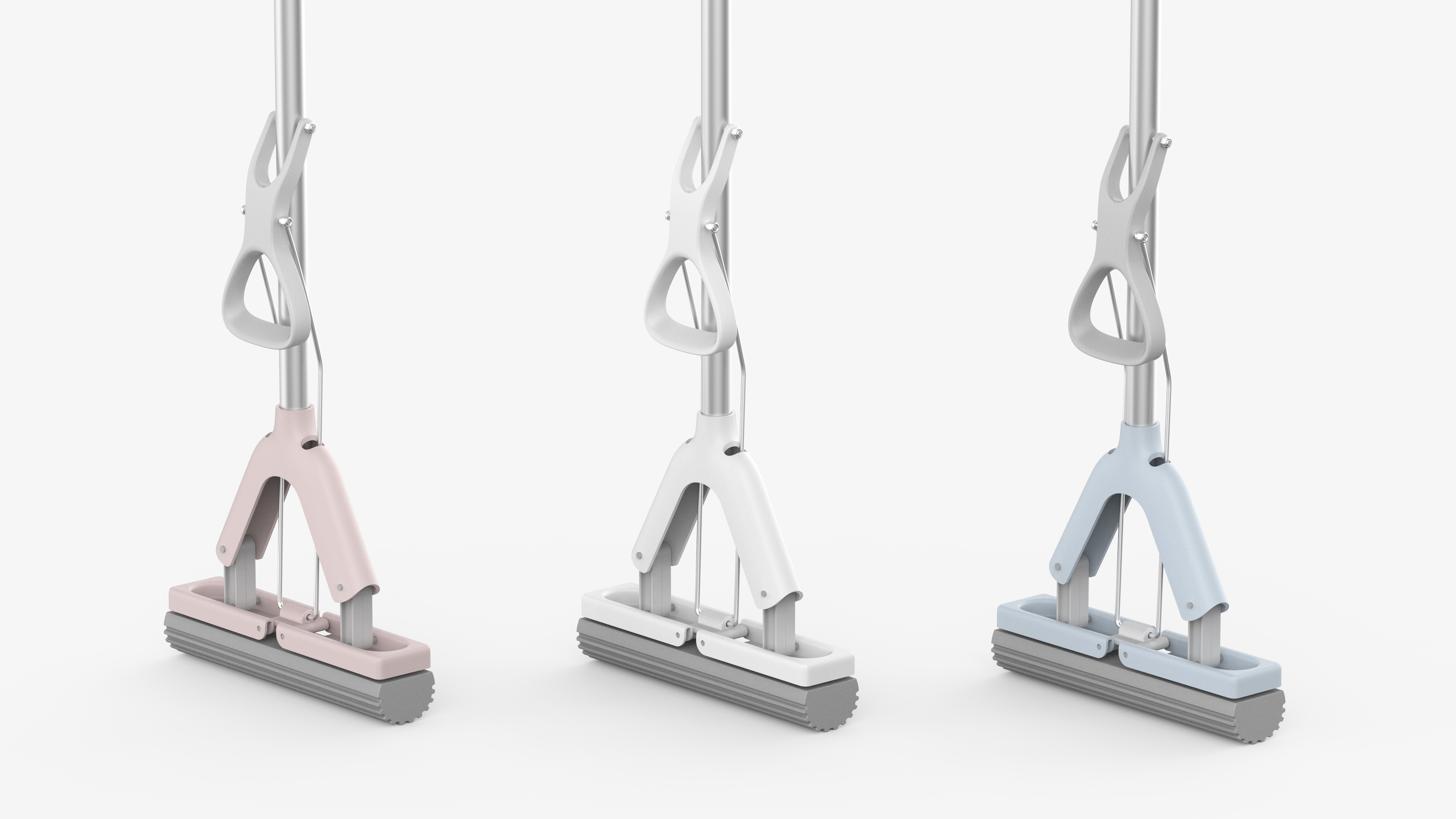 Simple household folding mop，