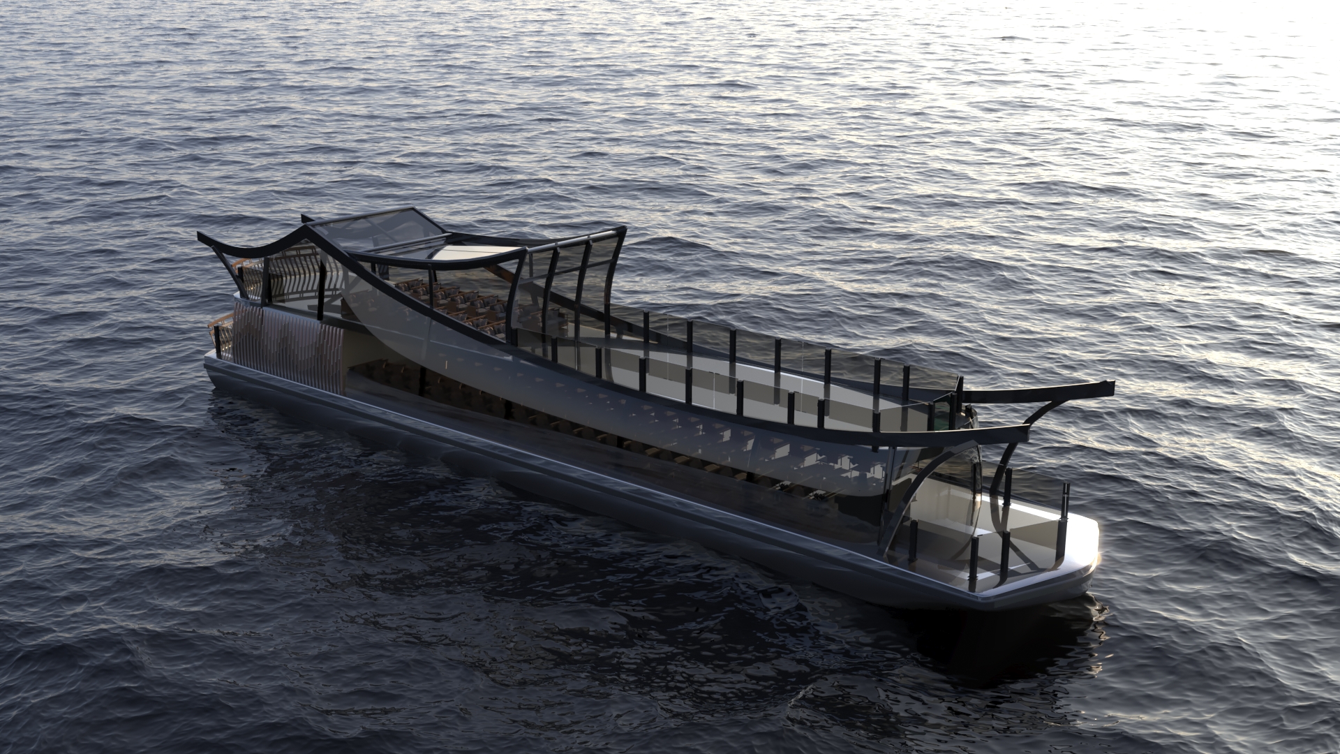 ship，New Chinese style，Interior decoration，