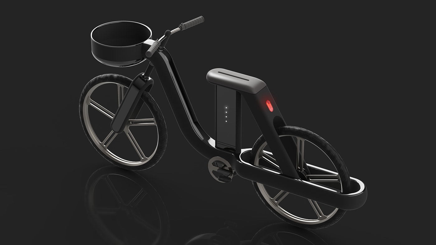 One Line，Bicycle，Scooter，