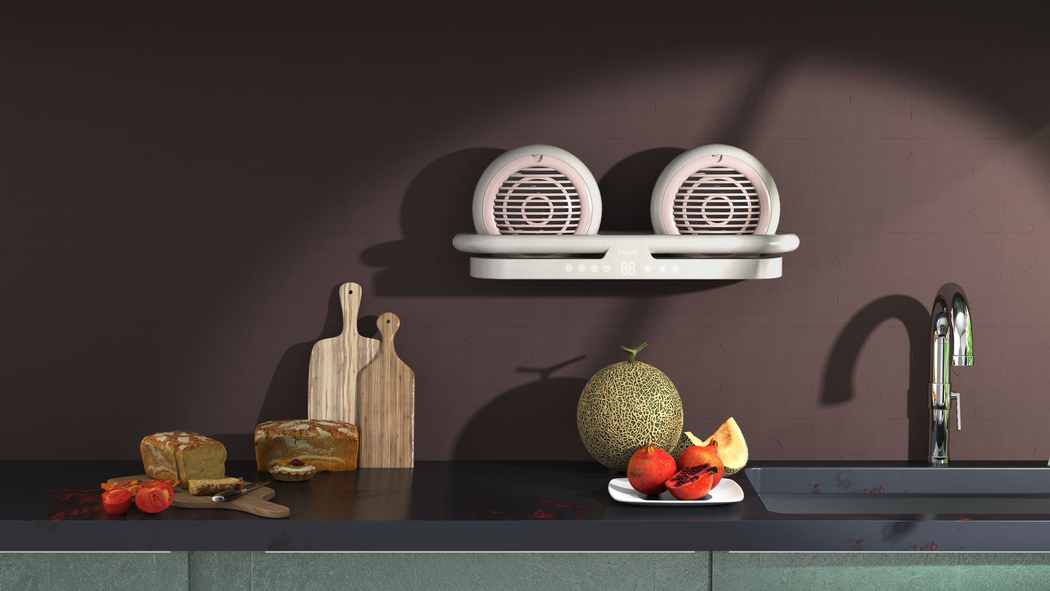 kitchen，an electric appliance，Smart home，disinfect，