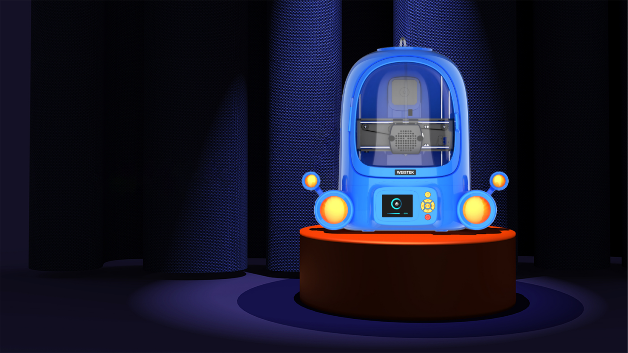 Space capsule，3D printer for children，