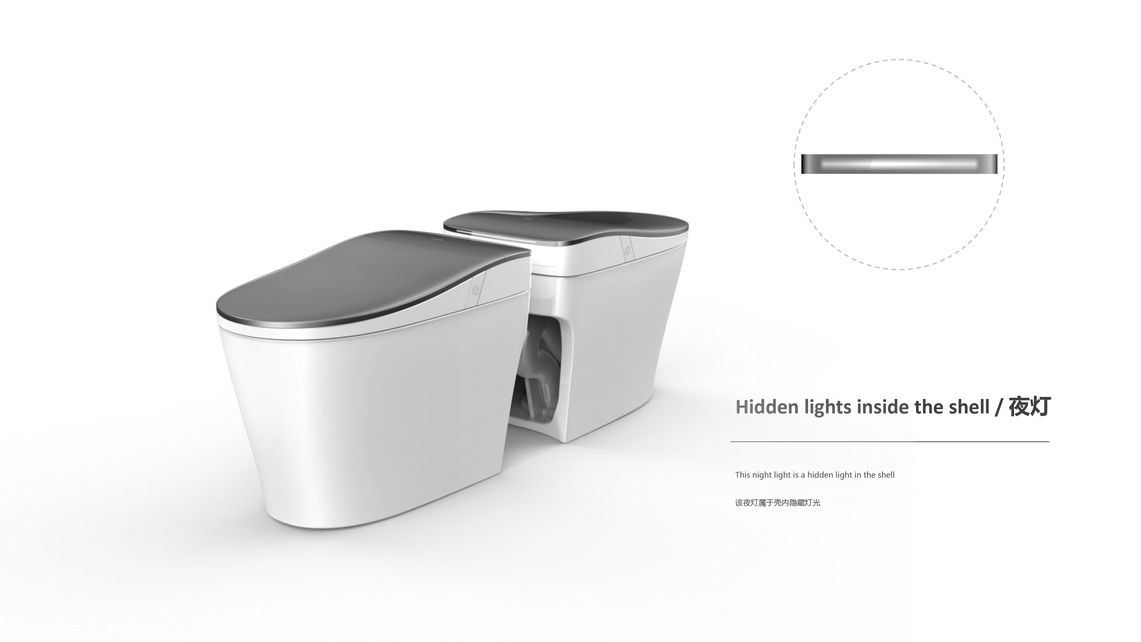 Toilet, induction, intelligence, night light, self-cleaning, low water pressure，