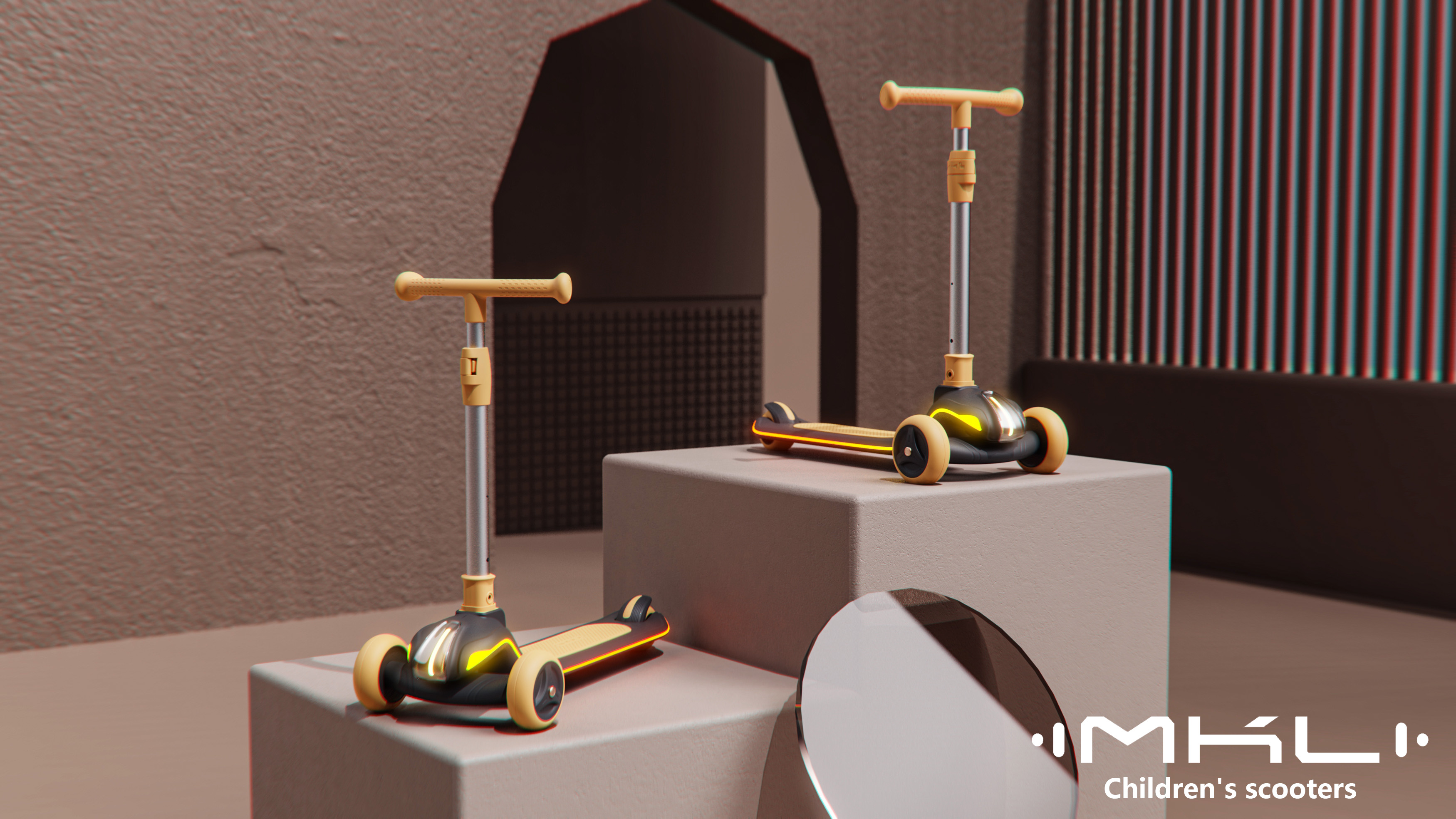 Stroller，Migao car，Appearance design，Structural innovation，