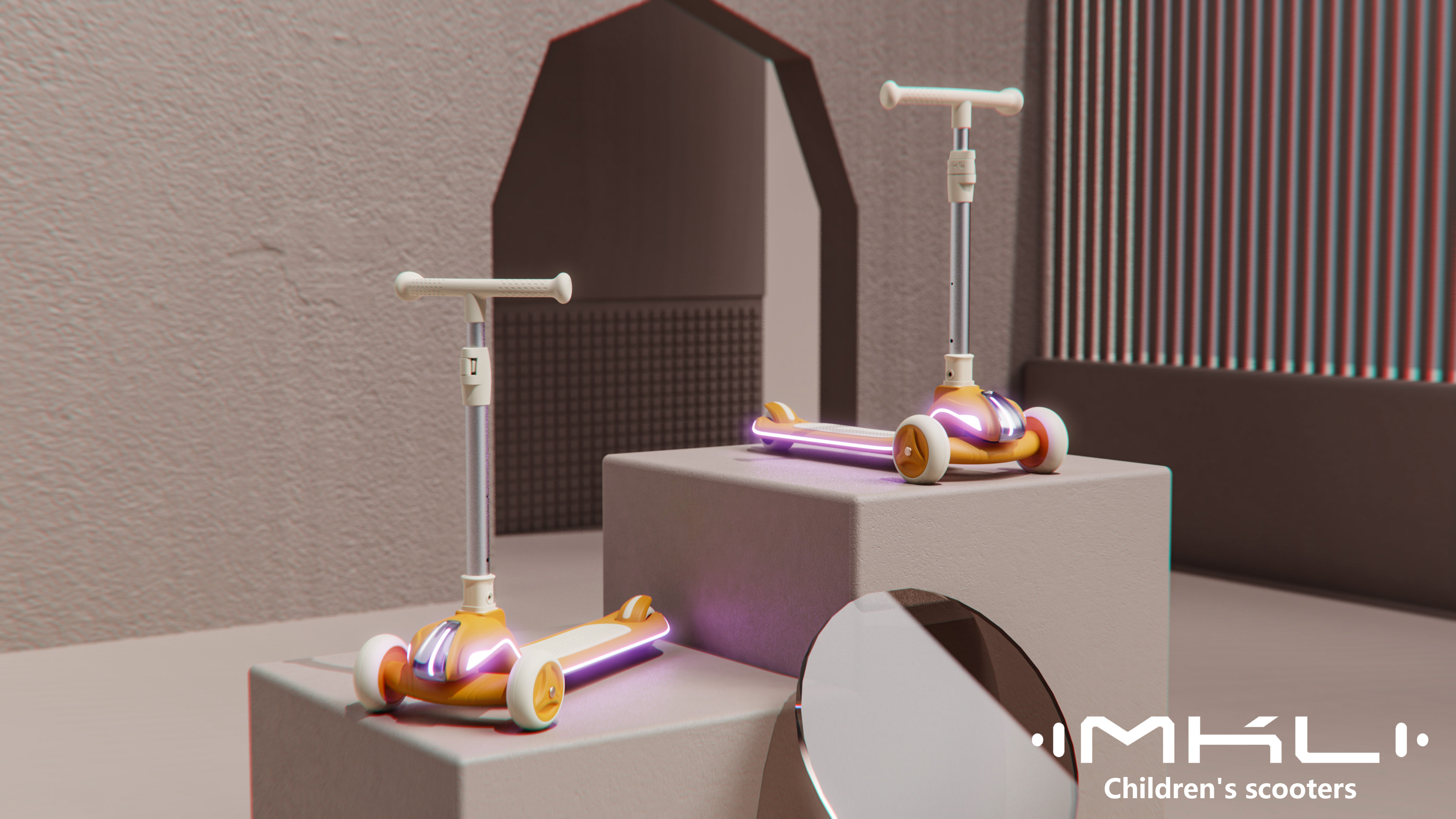 Stroller，Migao car，Appearance design，Structural innovation，