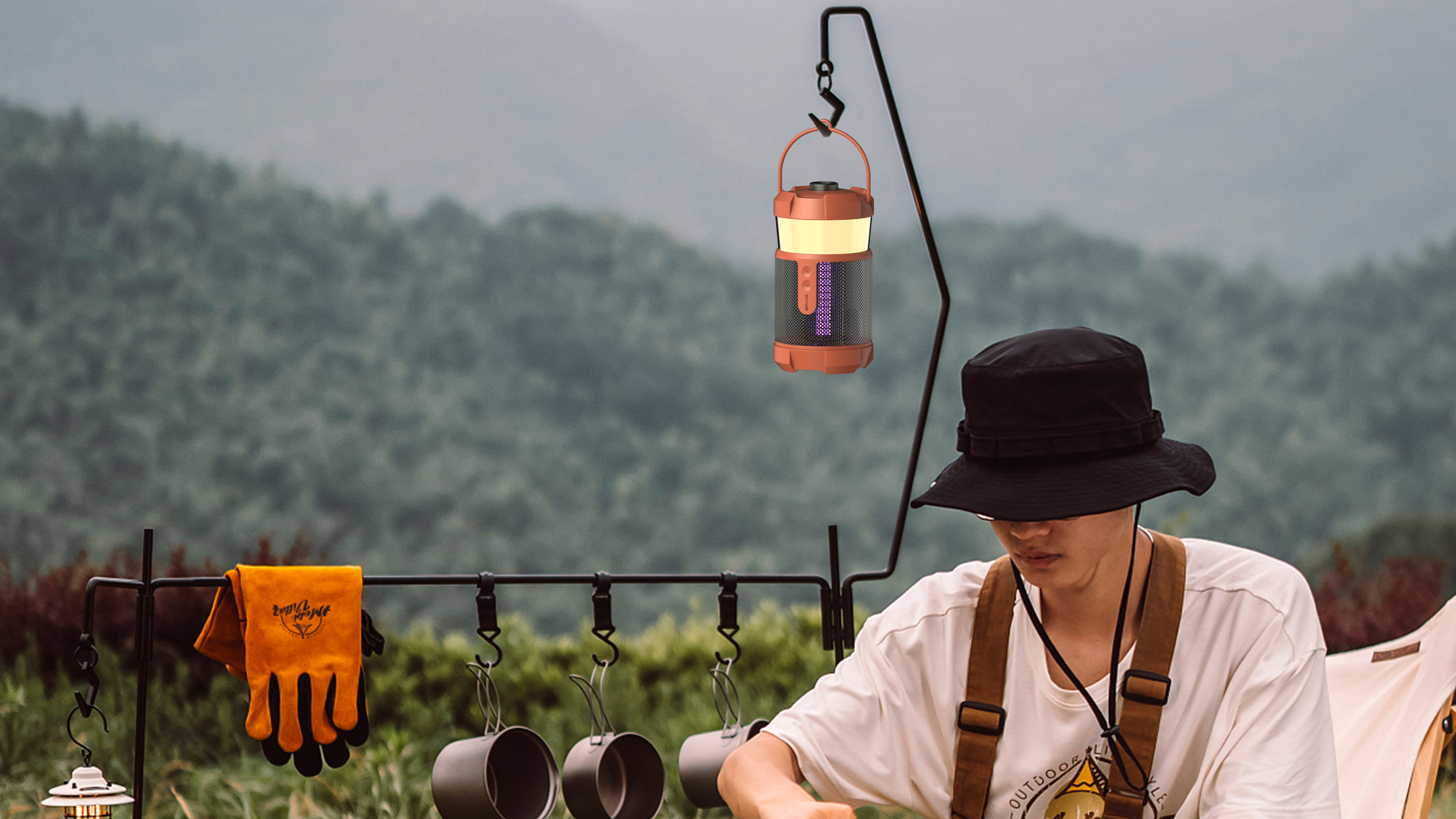 motion，outdoors，camp，Picnic，Play，lighting，Mosquito control，