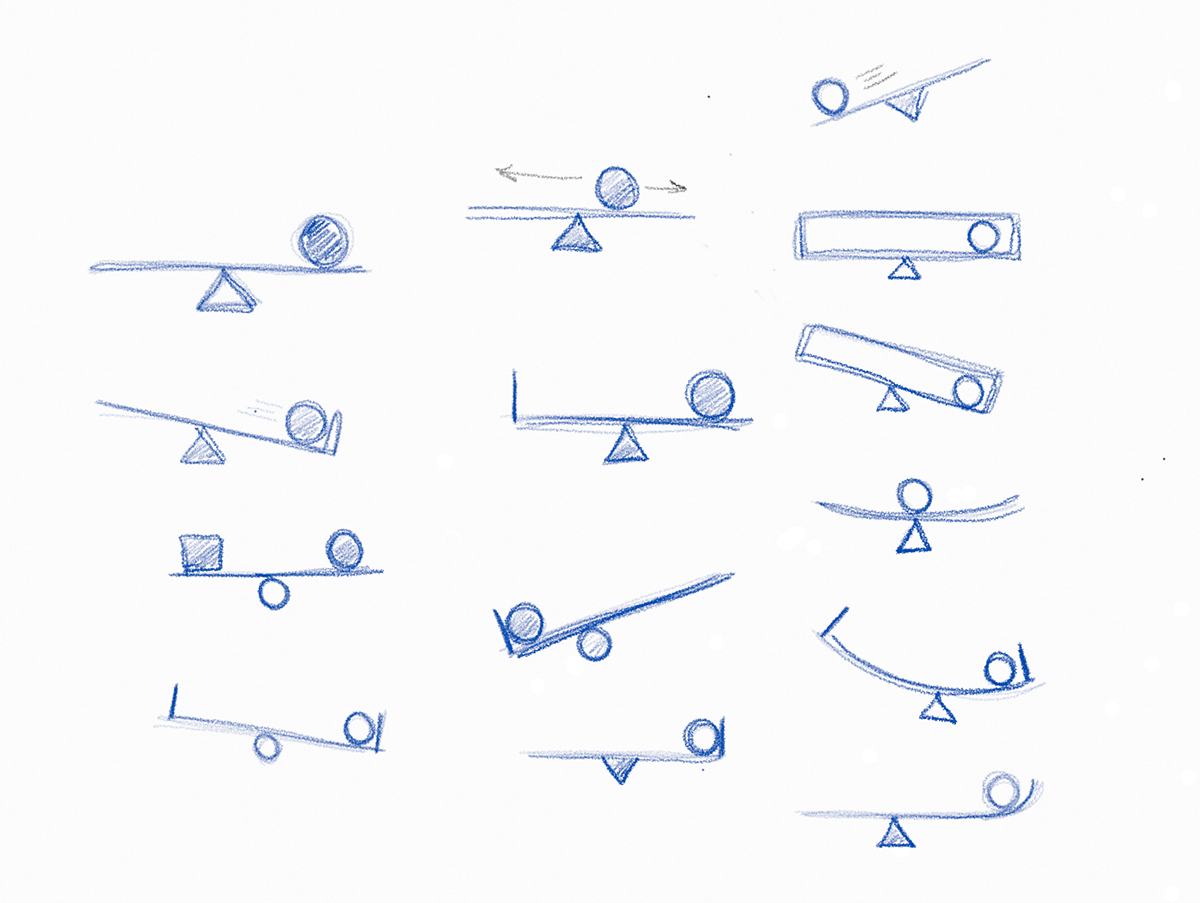 dynamic，Wooden ball，tilt，ODDLY，bookshelf，