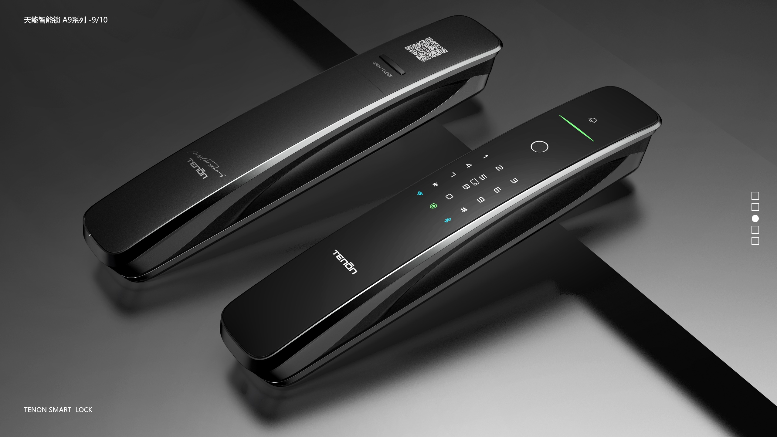 Intelligent lock，Fingerprint lock，science and technology，sample reels，Render，Advanced sense，Intelligent door lock，intelligence，