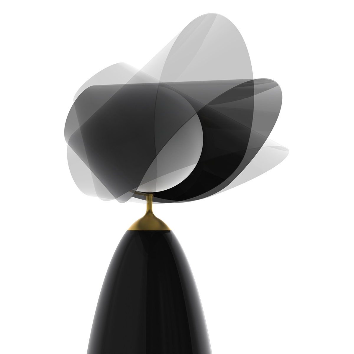 lamp，Floor lighting，Ancilla，black，red，white，