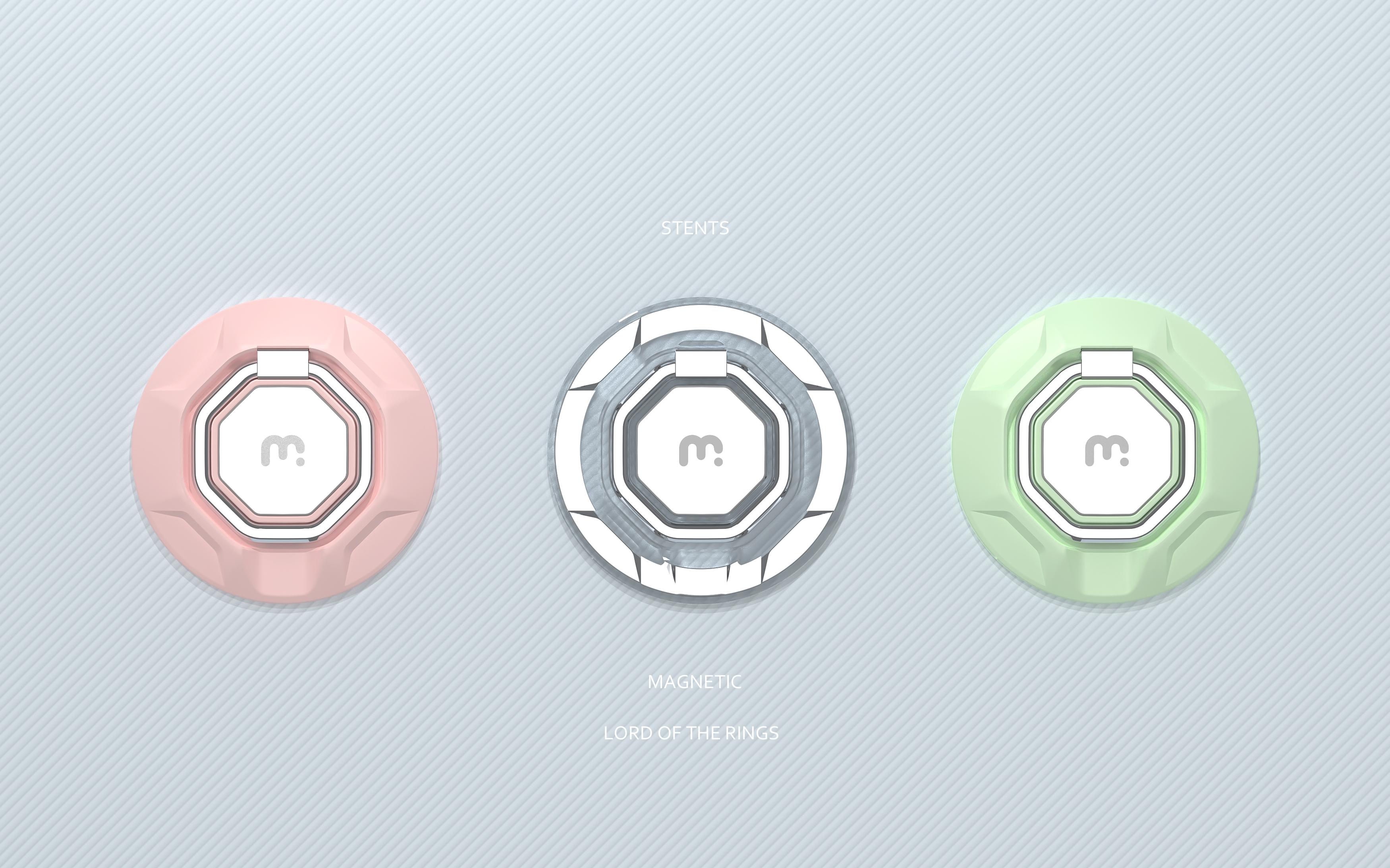 Magnetic support, Magsafe, transparent, crystal，