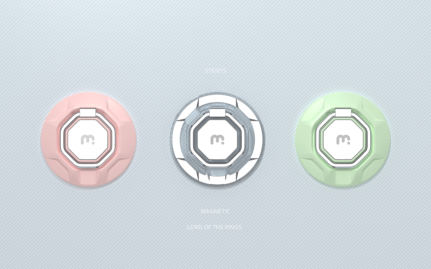 Magnetic support, Magsafe, transparent, crystal，