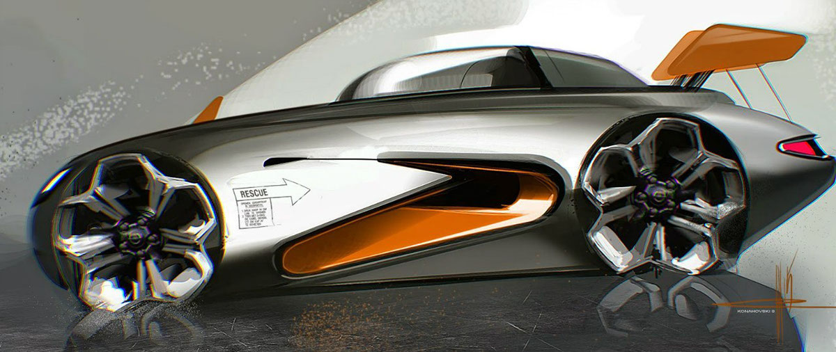 Graffiti，Hand drawn，automobile，motion，