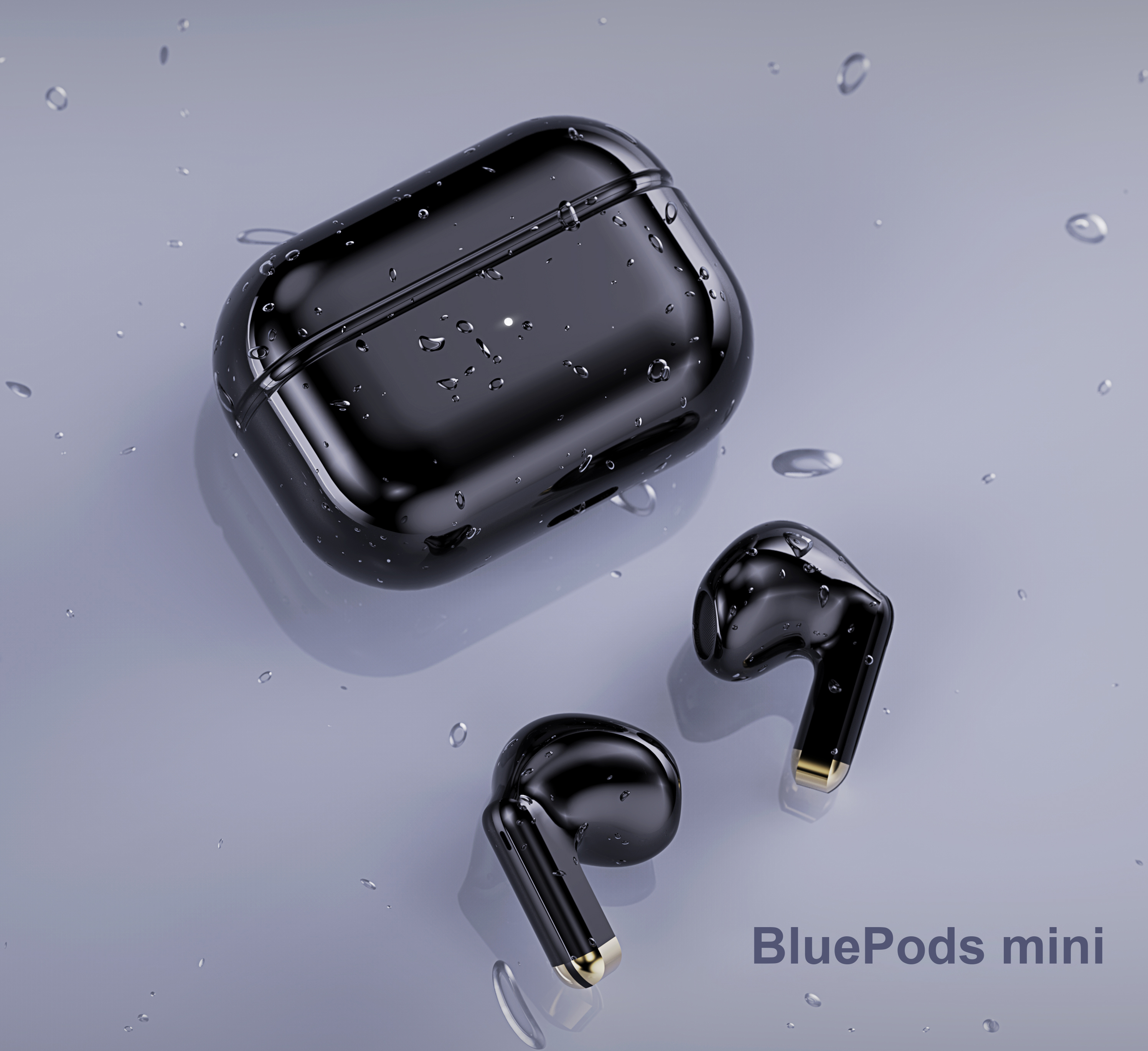 Bluetooth headset，Cartoon style，industrial design，