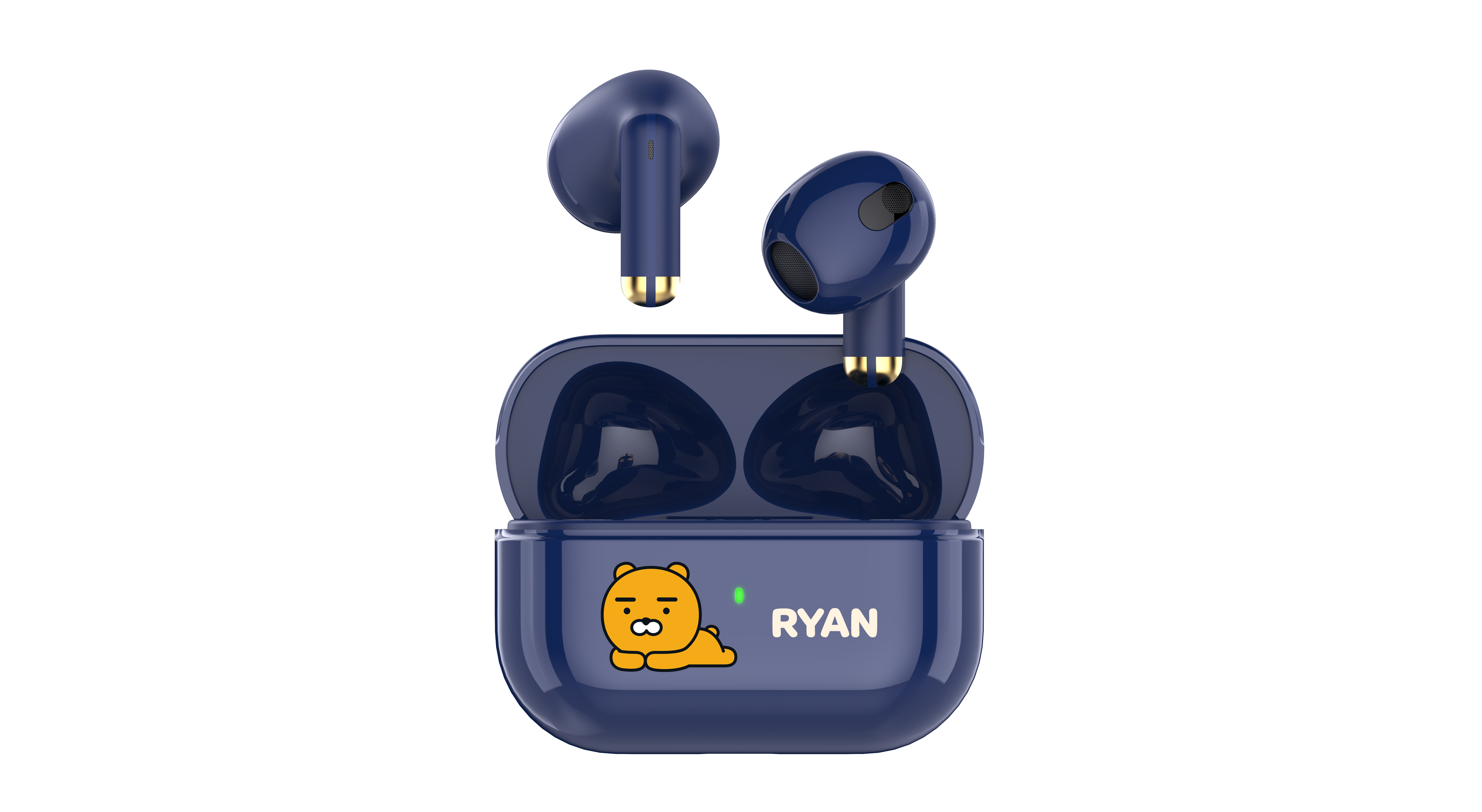 Bluetooth headset，Cartoon style，industrial design，