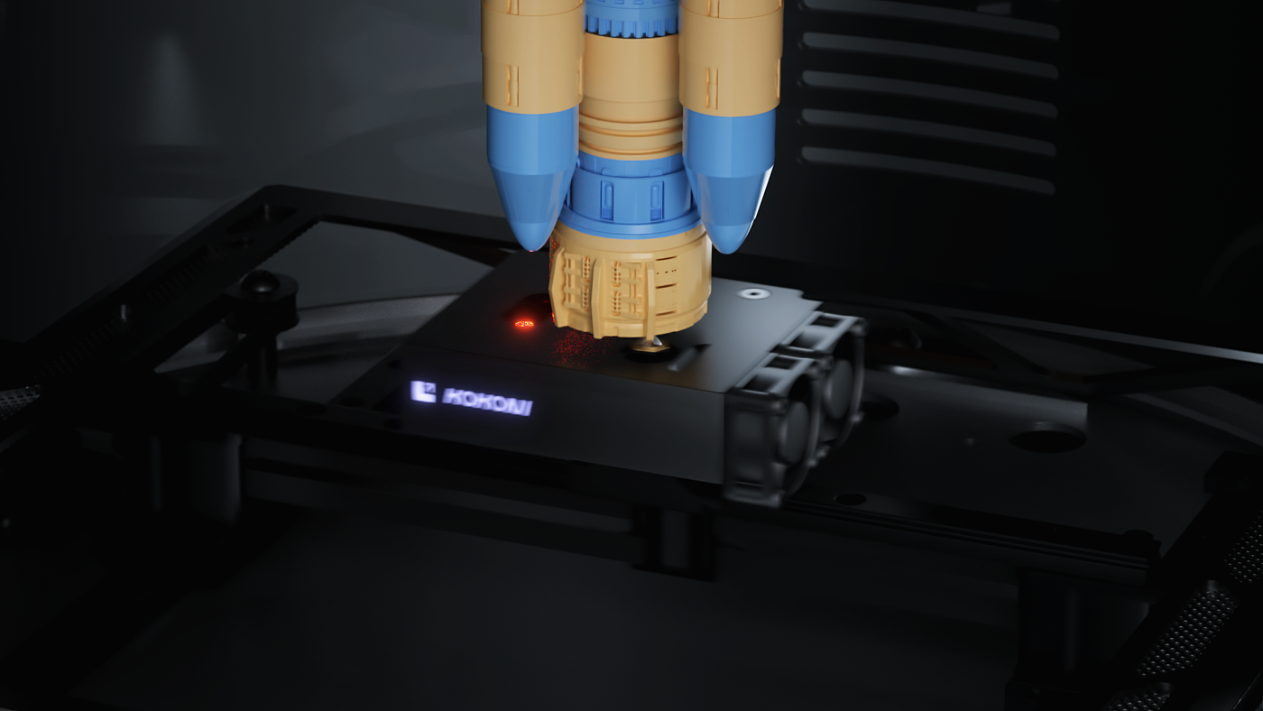 industrial design，3D printer，