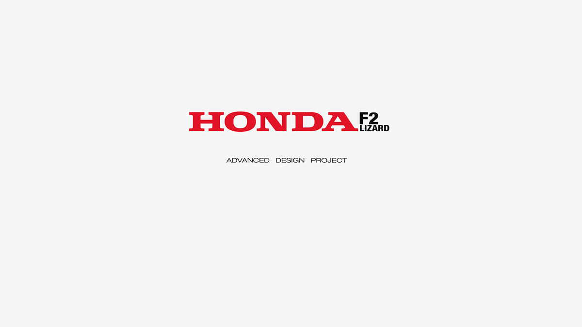 Honda F2，Lizard，Hand drawn，vehicle，