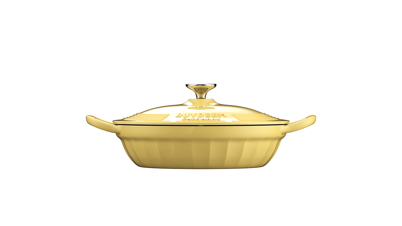 industrial design，product design，household electrical appliances，Cast iron pot，Buydeem ，