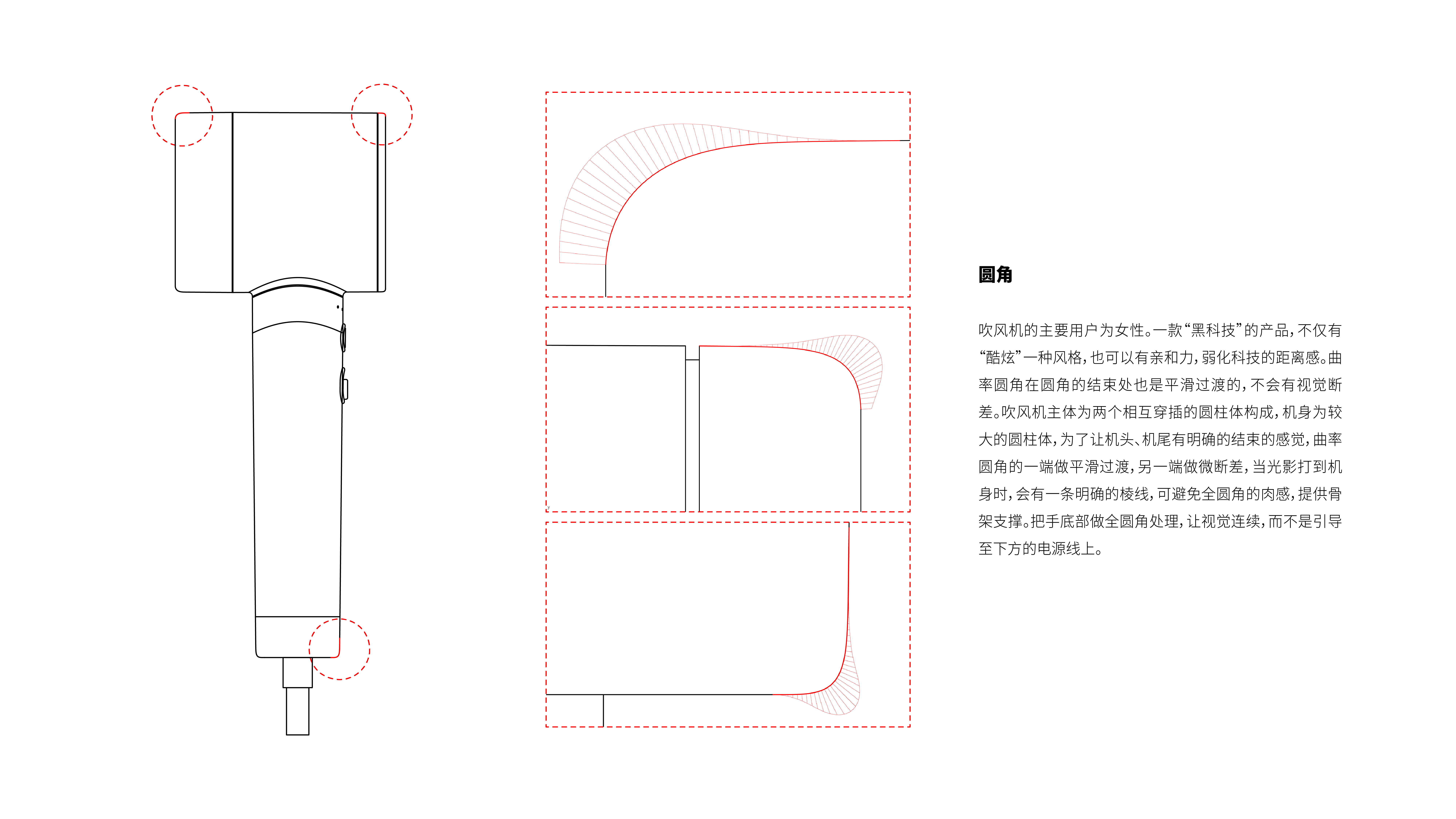 industrial design，product design，household electrical appliances，hair drier，