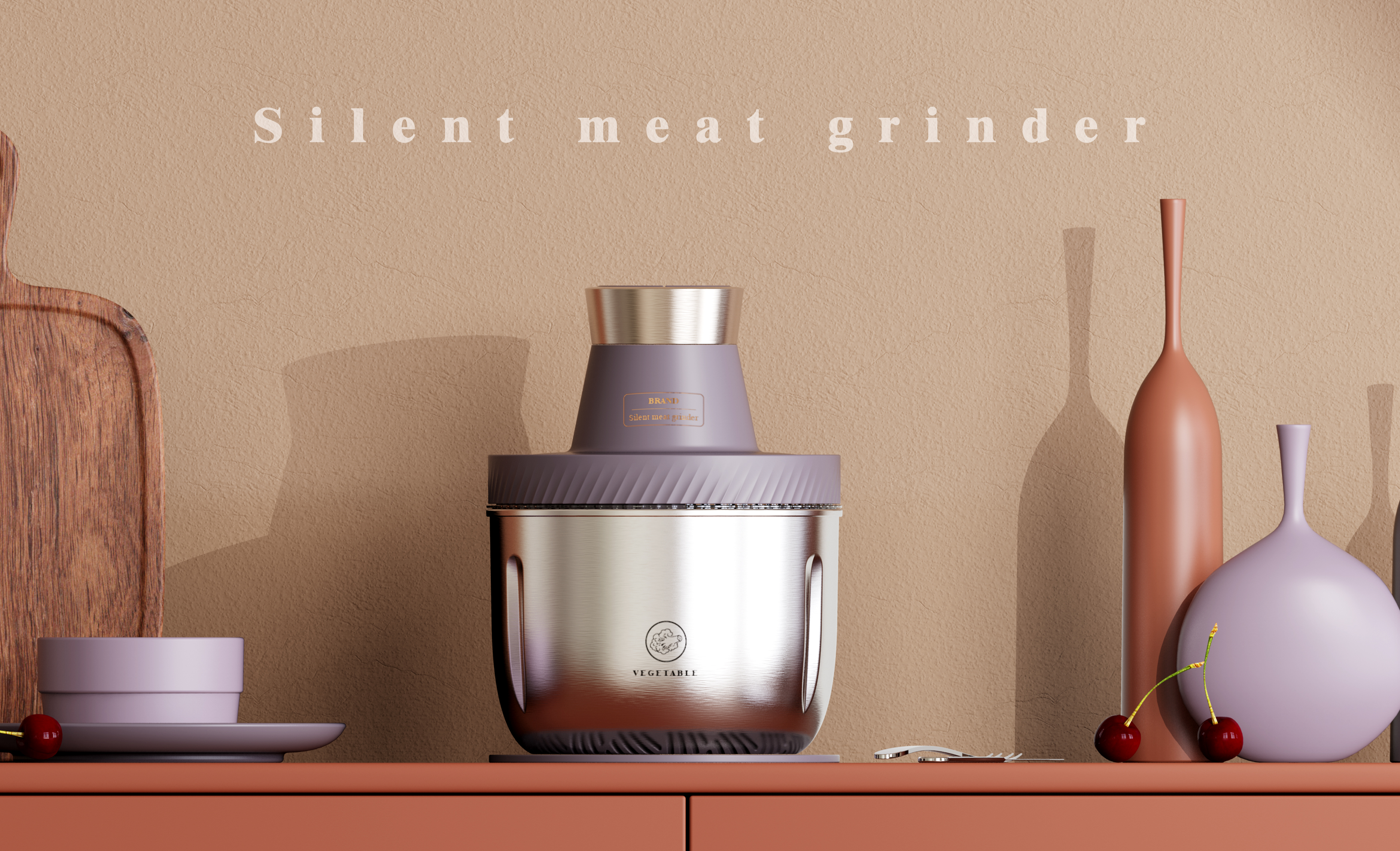 Mute meat grinder，