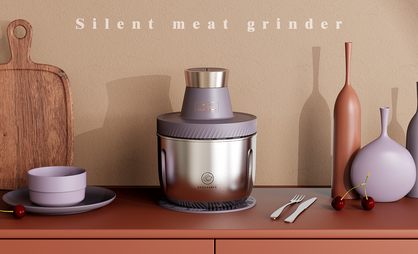 Mute meat grinder，