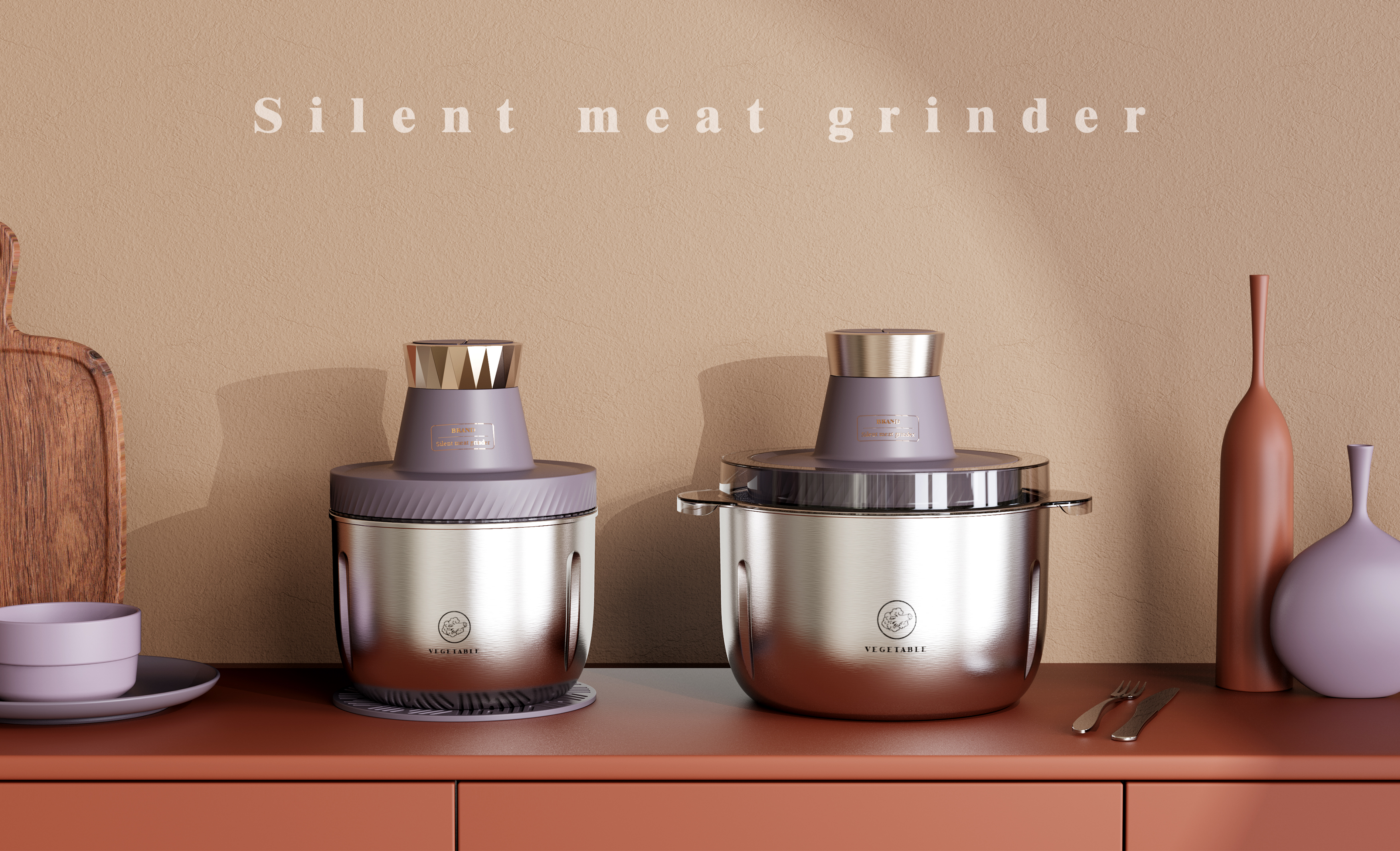 Mute meat grinder，
