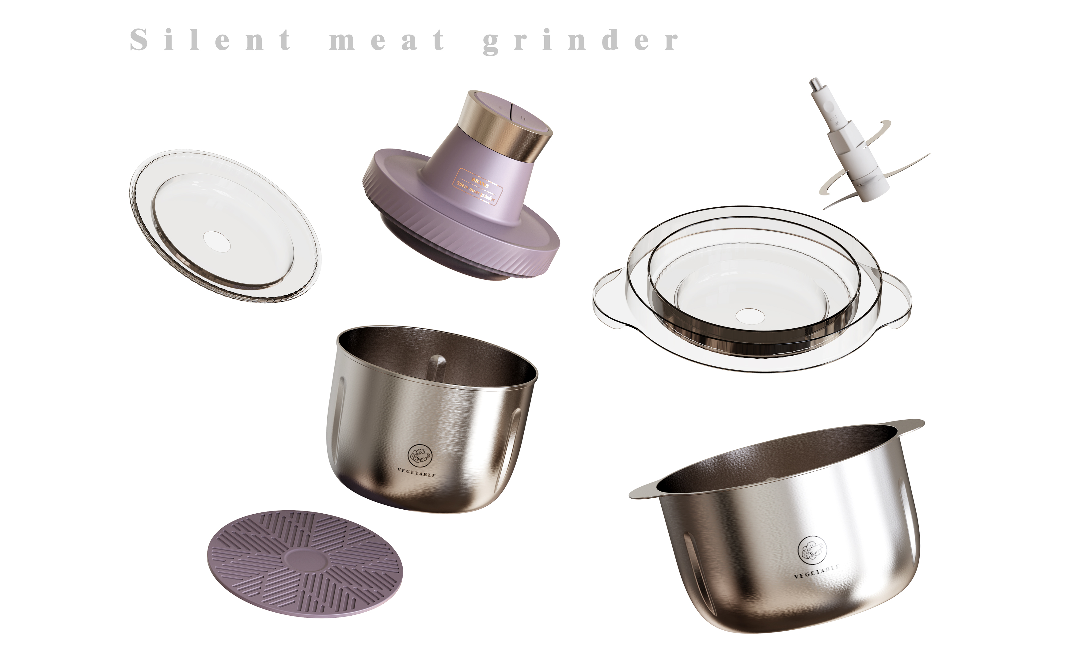 Mute meat grinder，