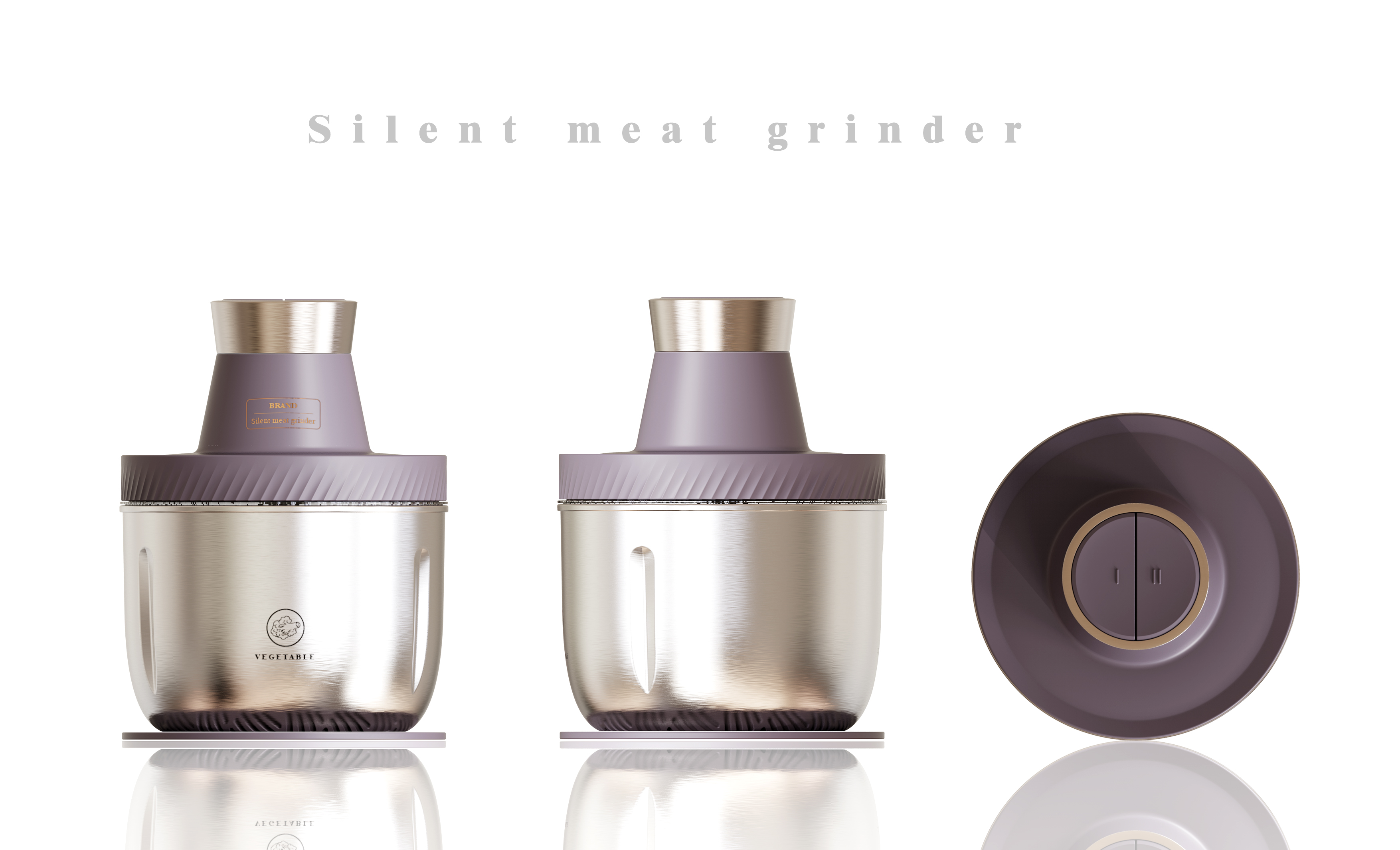 Mute meat grinder，