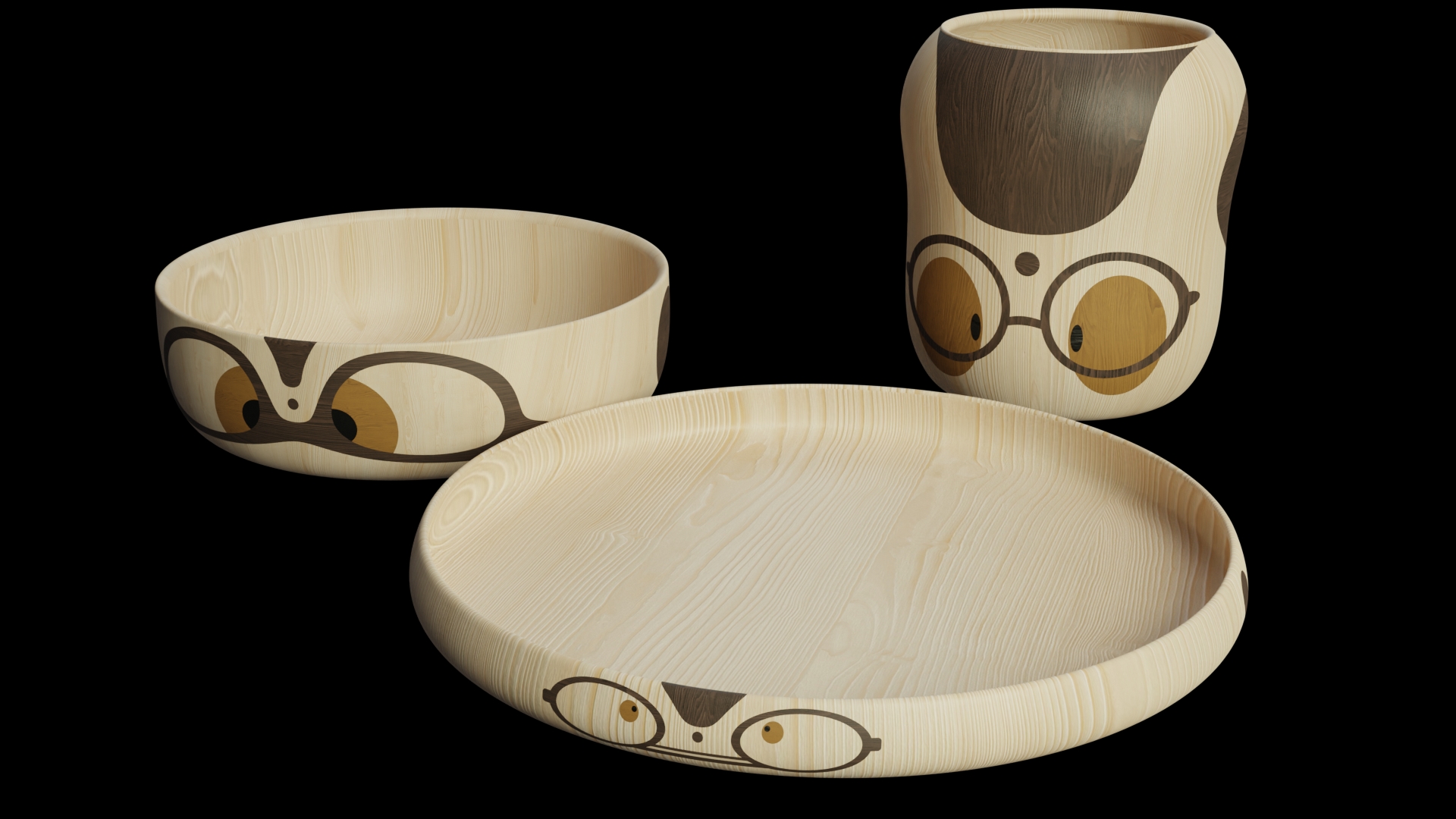 Fruit plate design，Design，adorable，