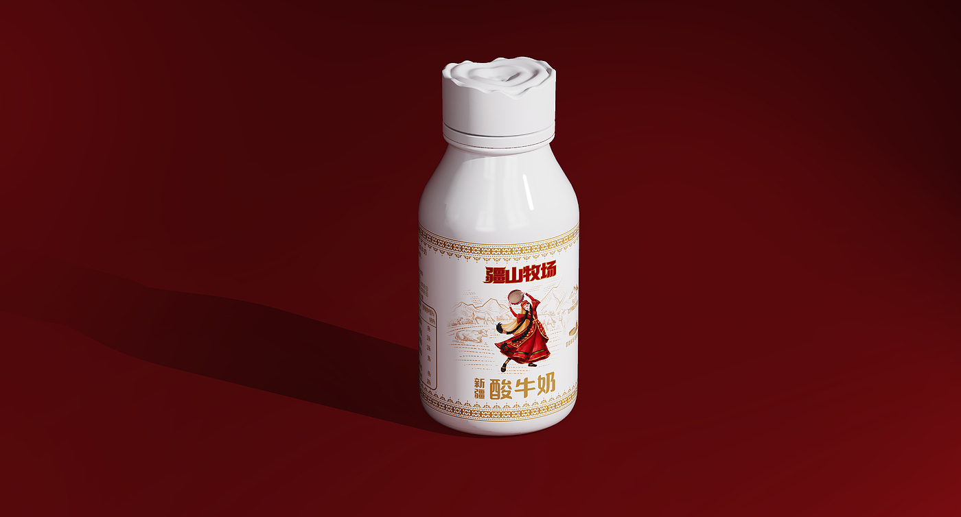 Xinjiang milk，Xinjiang milk，IP Design，IP Design，Milk packaging，Milk packaging，Xinjiang specialty，Xinjiang specialty，Kazakh，Kazakh，Milk design，Milk design，Brand design，Brand design，Cultural creation，Cultural creation，