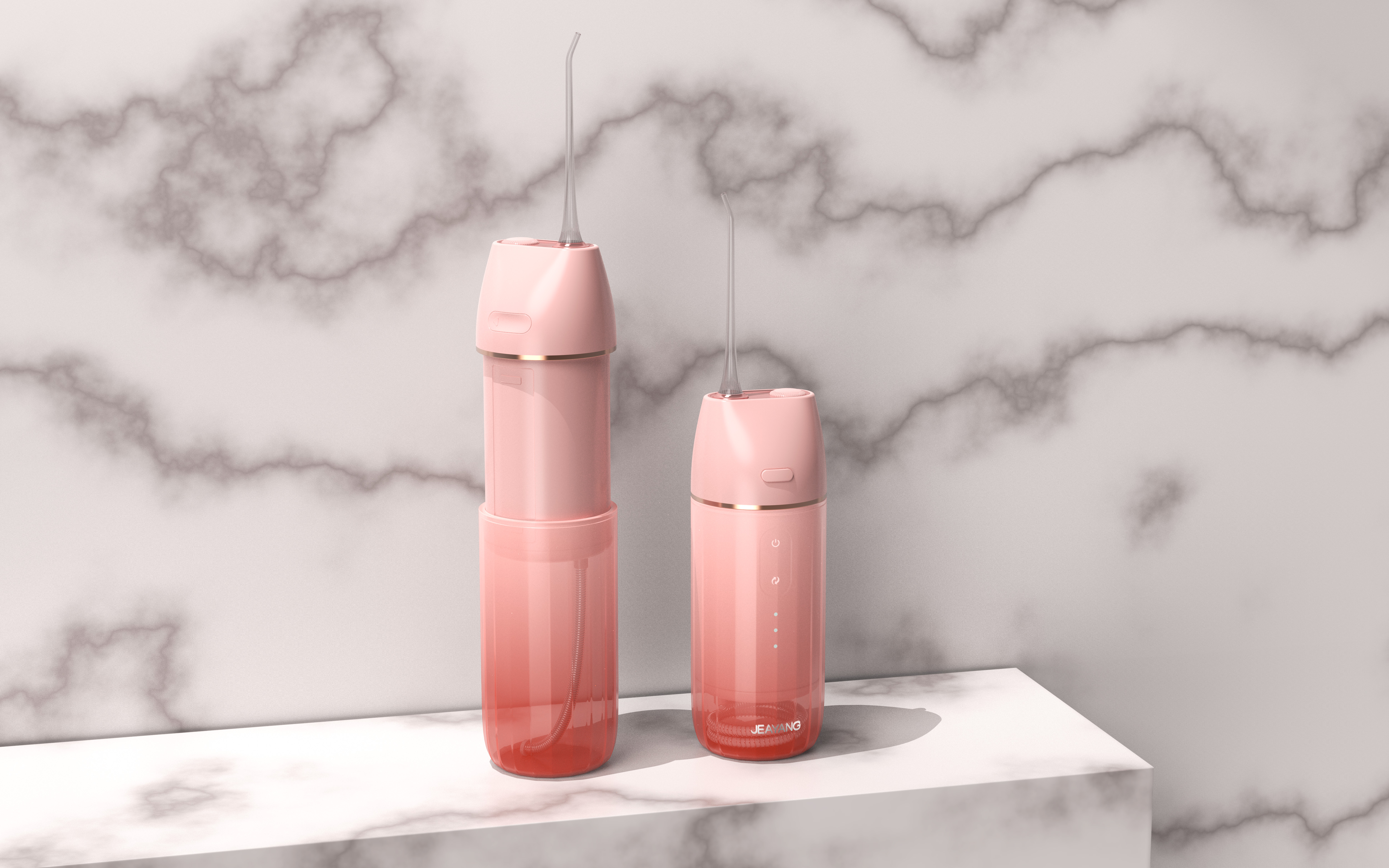 Digital intelligence，industrial design，Simple design，Small household appliances，Wash and wash integrated design，