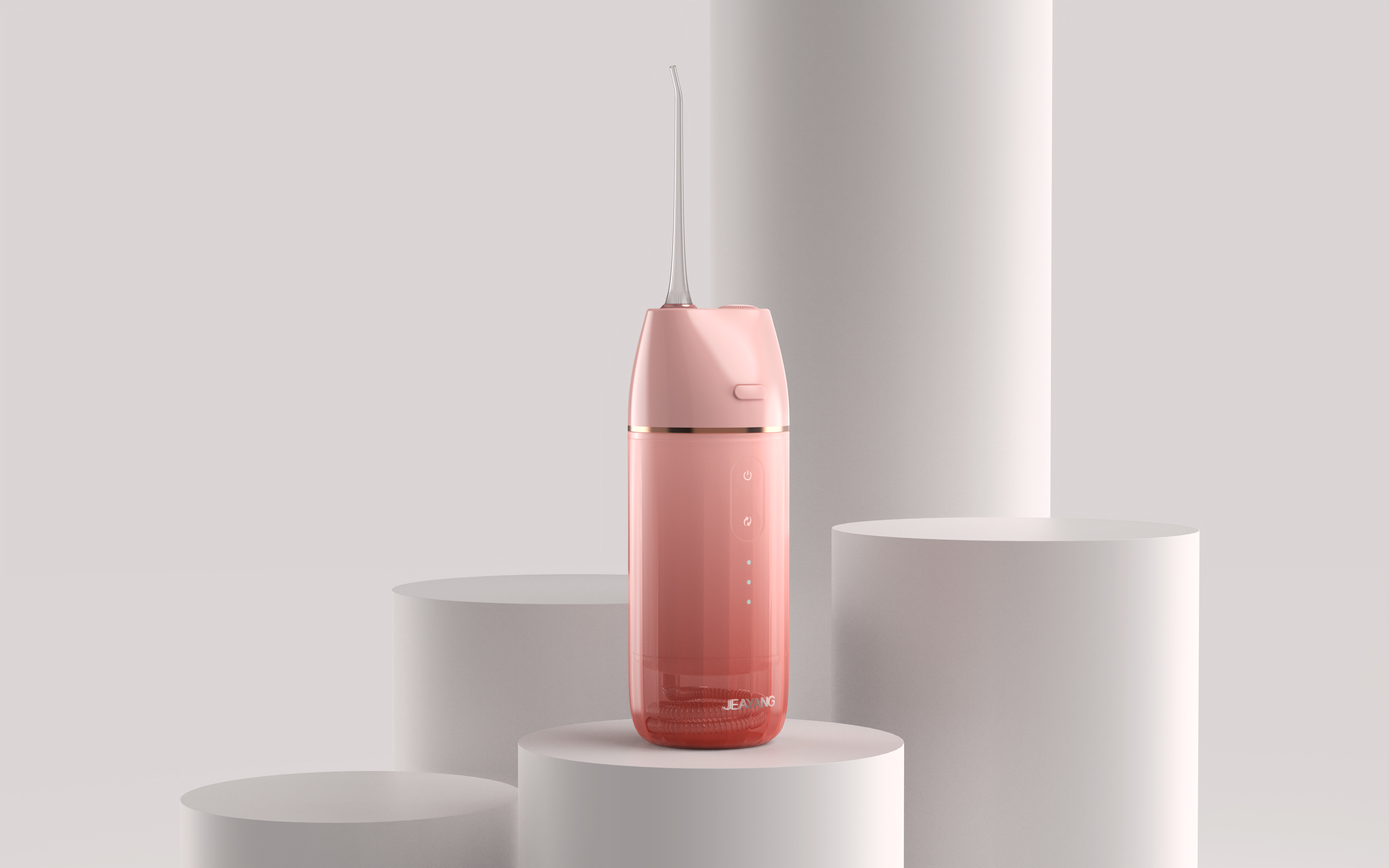 Digital intelligence，industrial design，Simple design，Small household appliances，Wash and wash integrated design，